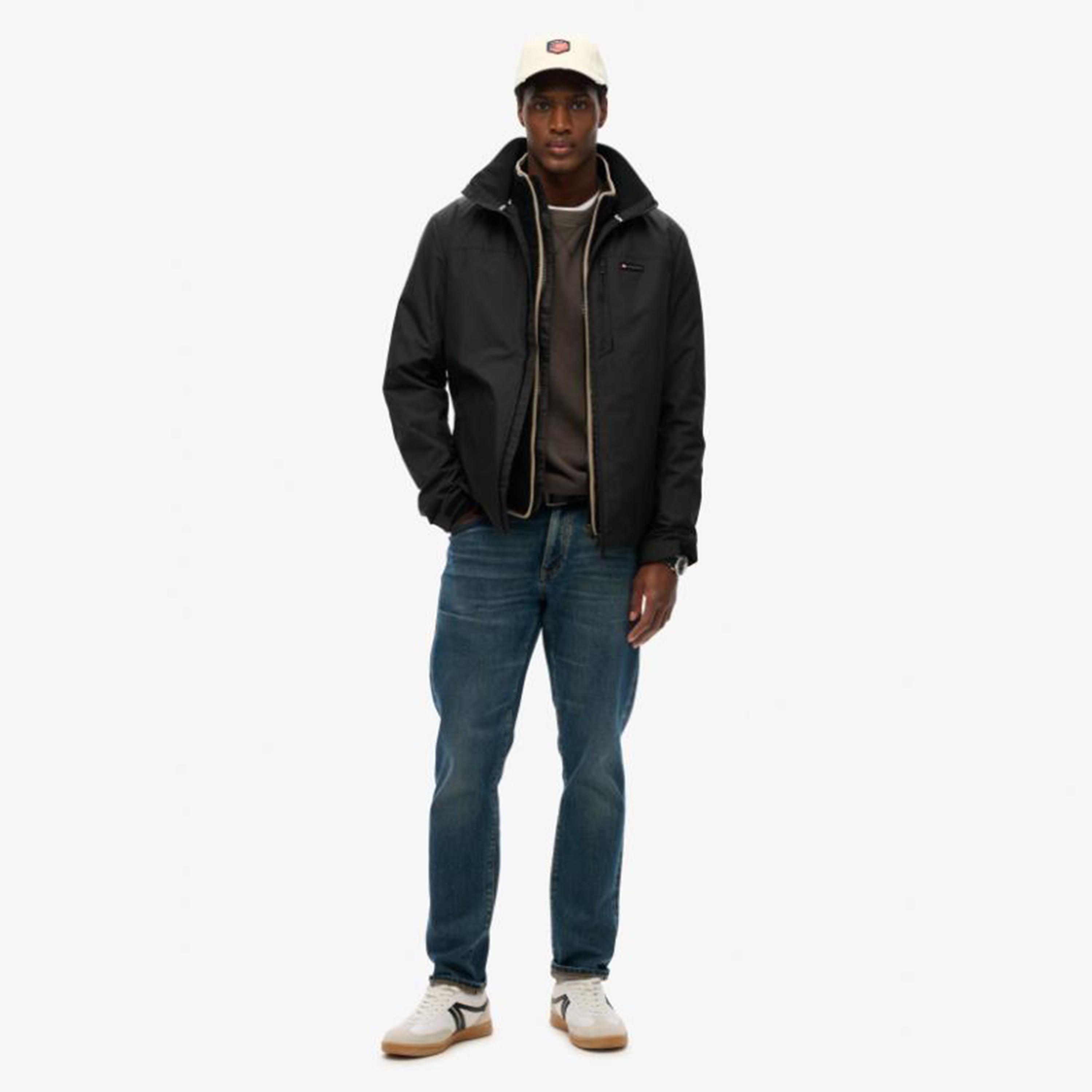 Superdry Plain High Neck Long Sleeves Men's Windbreaker Jacket-men-clothing-jacketsandblazers-jackets-image-2