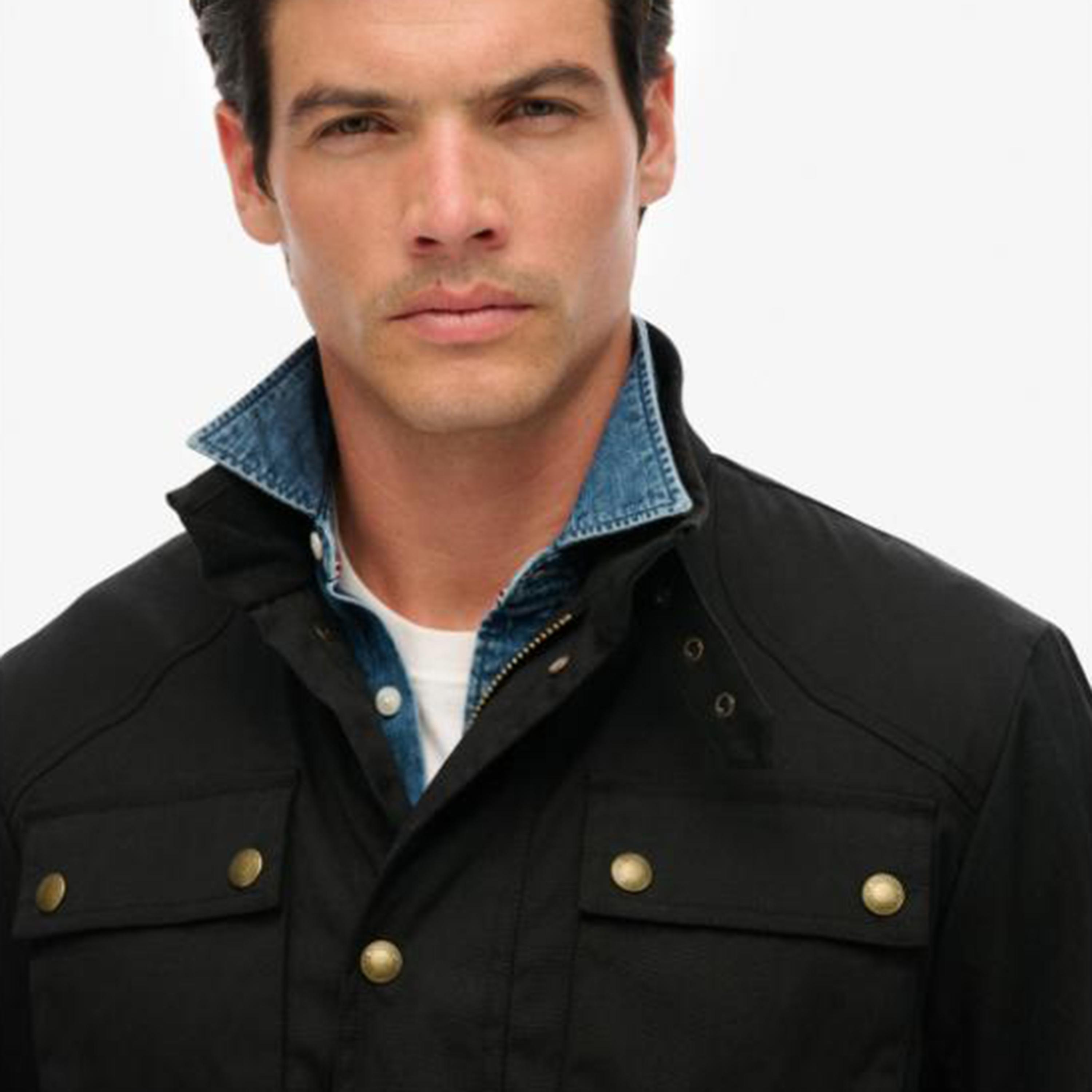 Superdry Plain Collared Long Sleeves Men's Racer Jacket-men-clothing-jacketsandblazers-jackets-image-3