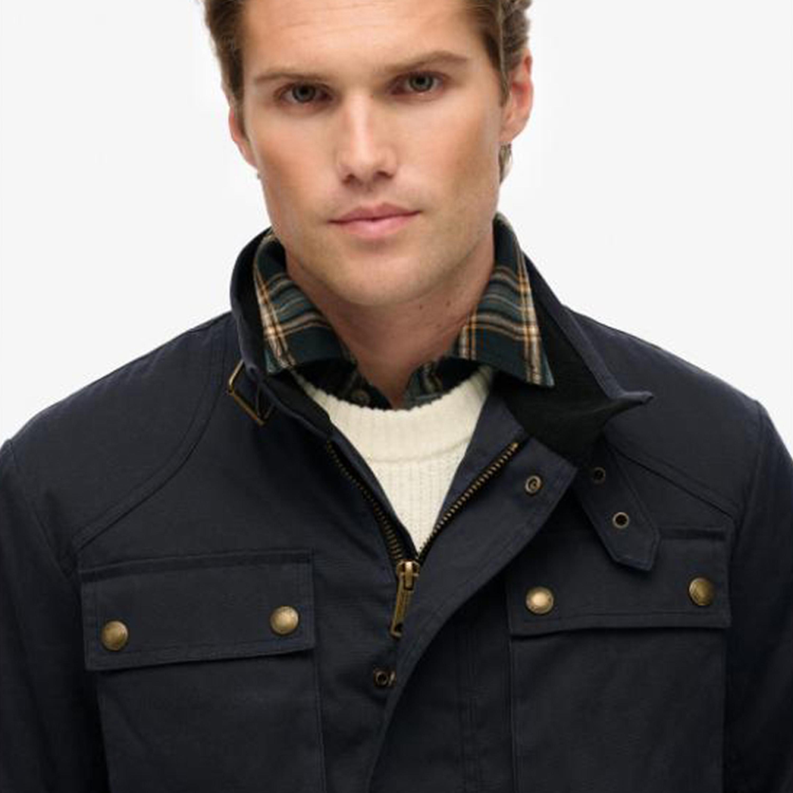 Superdry Plain High Neck Long Sleeves Men's Racer Jacket-men-clothing-jacketsandblazers-jackets-image-3