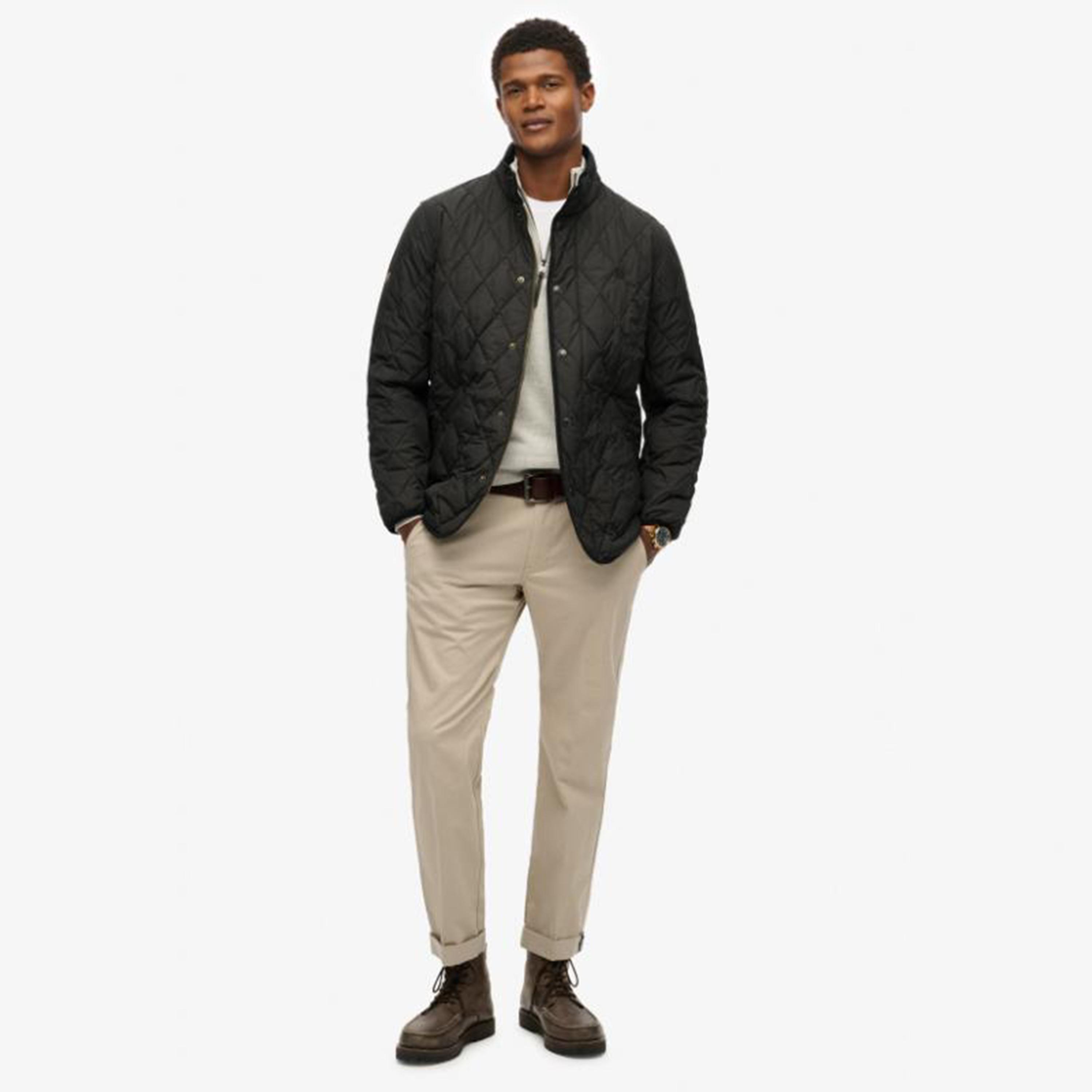 Superdry Plain High Neck Long Sleeves Men's Quilted Jacket-men-clothing-jacketsandblazers-jackets-image-2