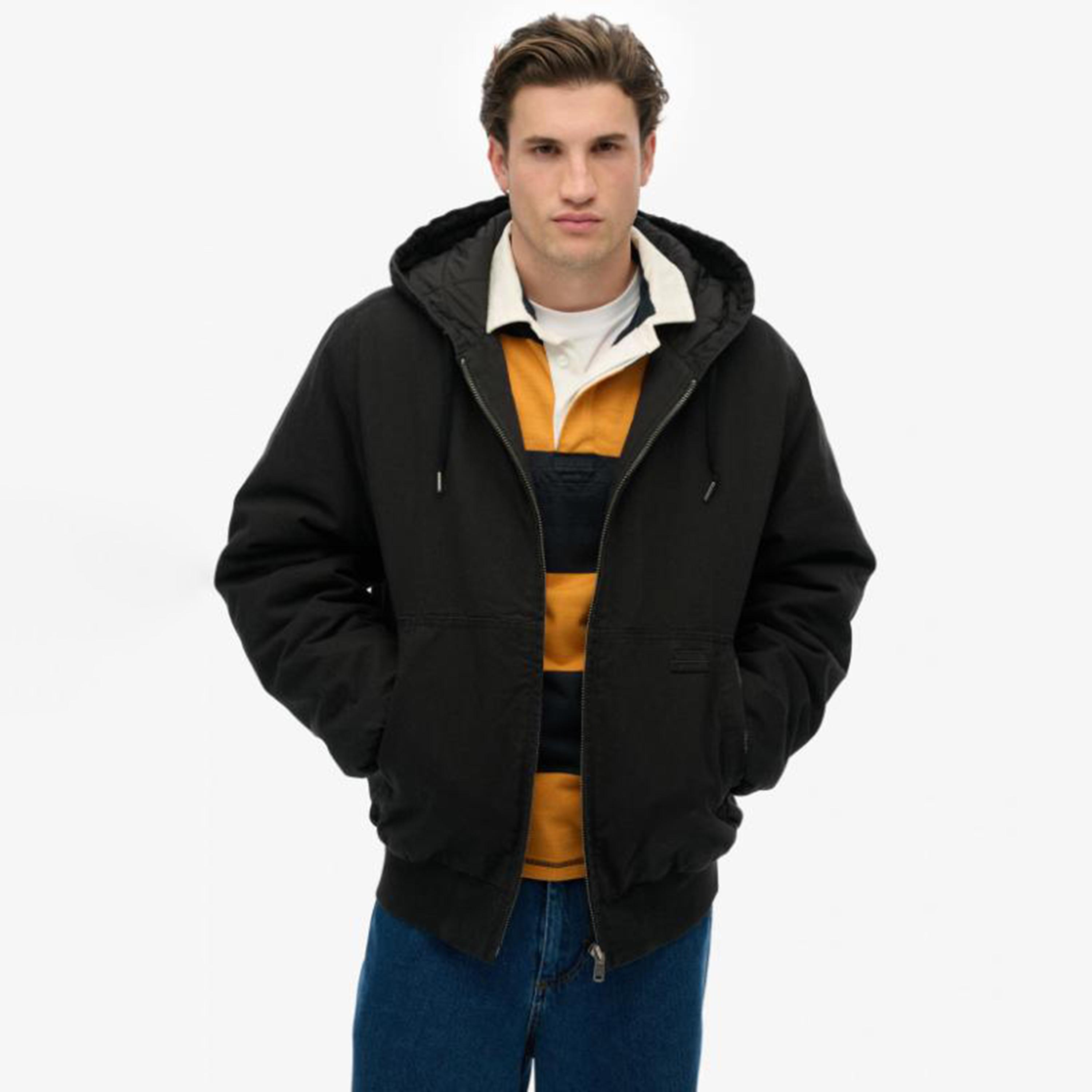 Superdry Plain Hooded Neck Long Sleeves Men's Jacket-men-clothing-jacketsandblazers-jackets-image-4