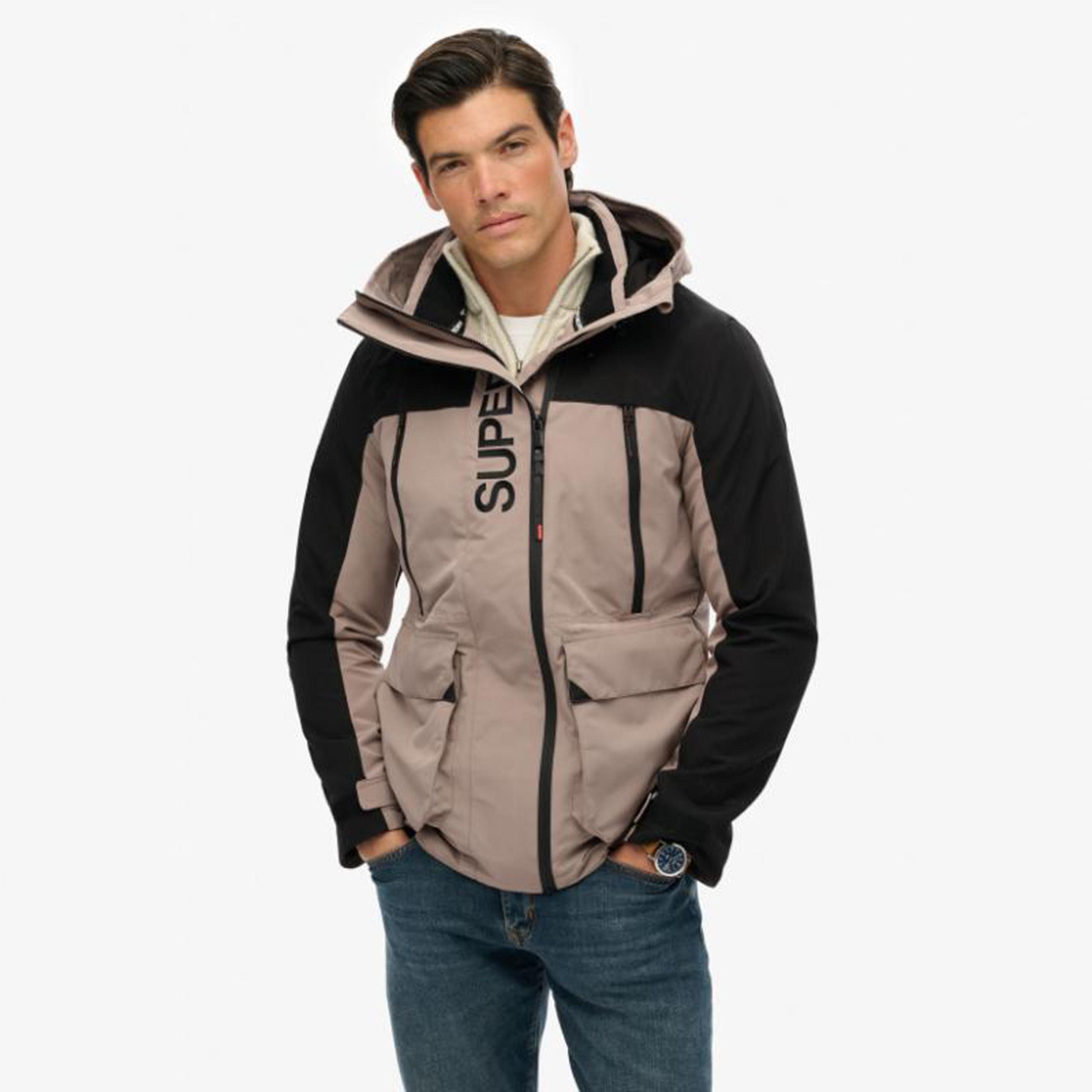 جاكيت واقي من الرياح رجالي مطرز بأكمام طويلة وغطاء رأس من سوبر دراي-men-clothing-jacketsandblazers-jackets-image-1