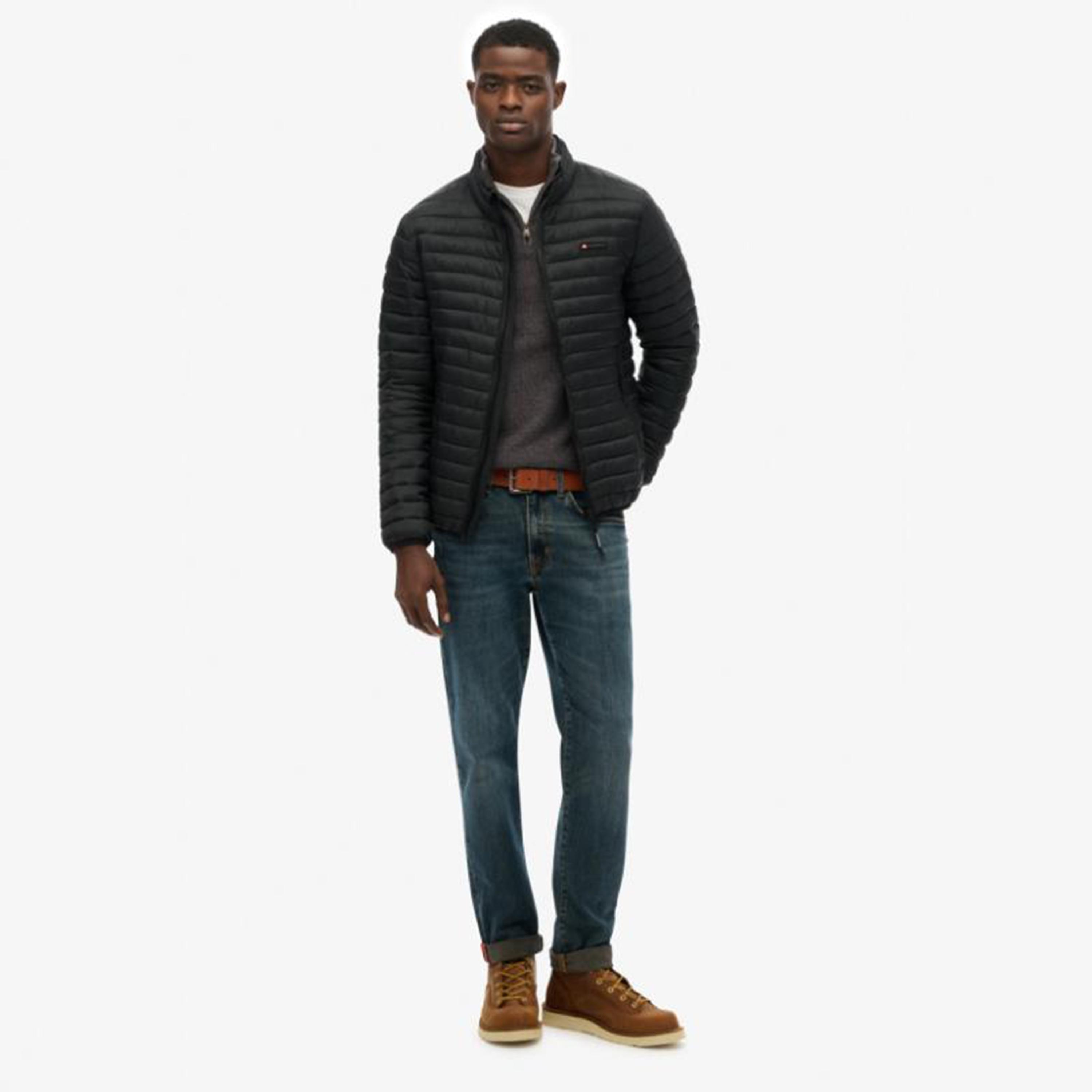 Superdry Plain High Neck Long Sleeves Men's Puffer Jacket-men-clothing-jacketsandblazers-jackets-image-2