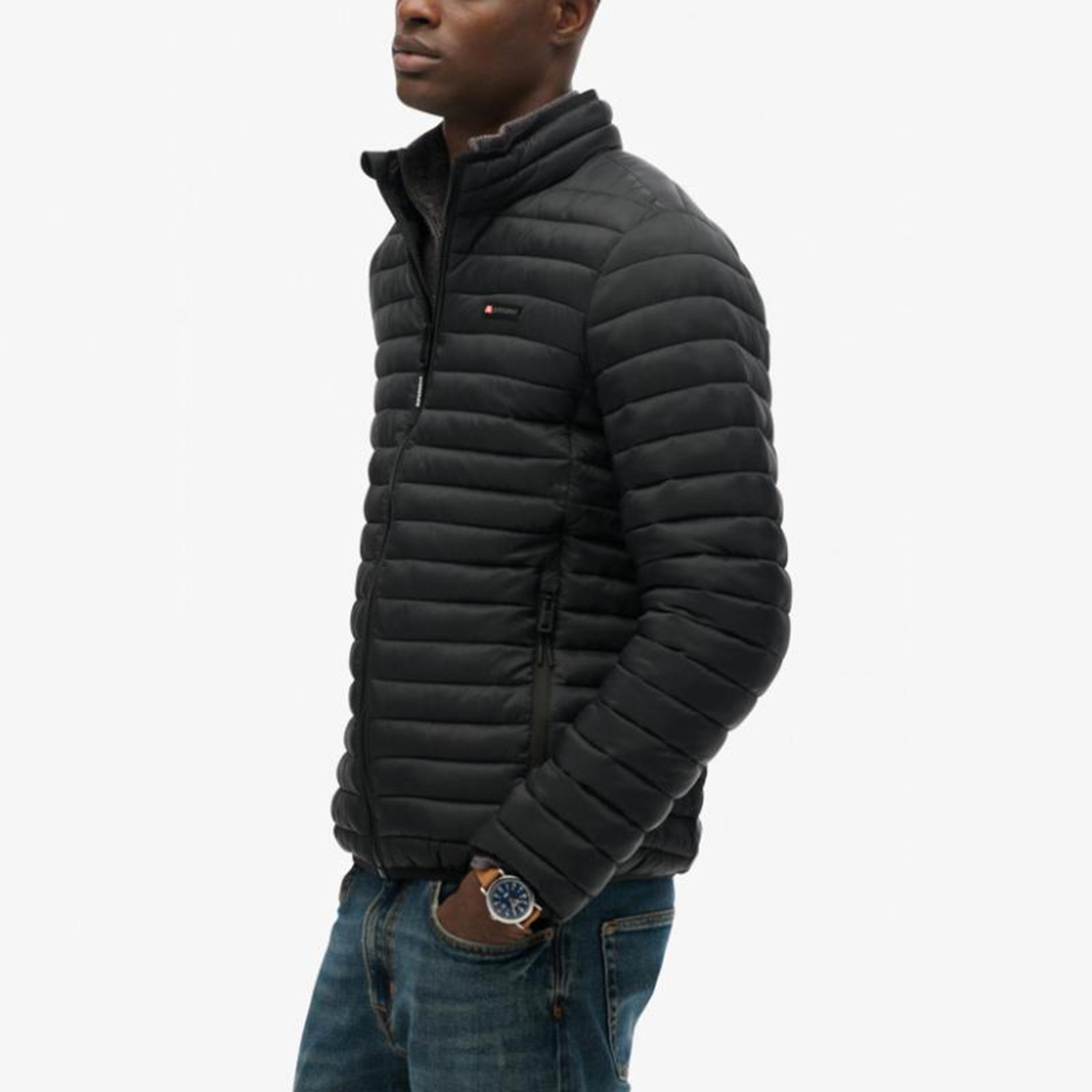 Superdry Plain High Neck Long Sleeves Men's Puffer Jacket-men-clothing-jacketsandblazers-jackets-image-4
