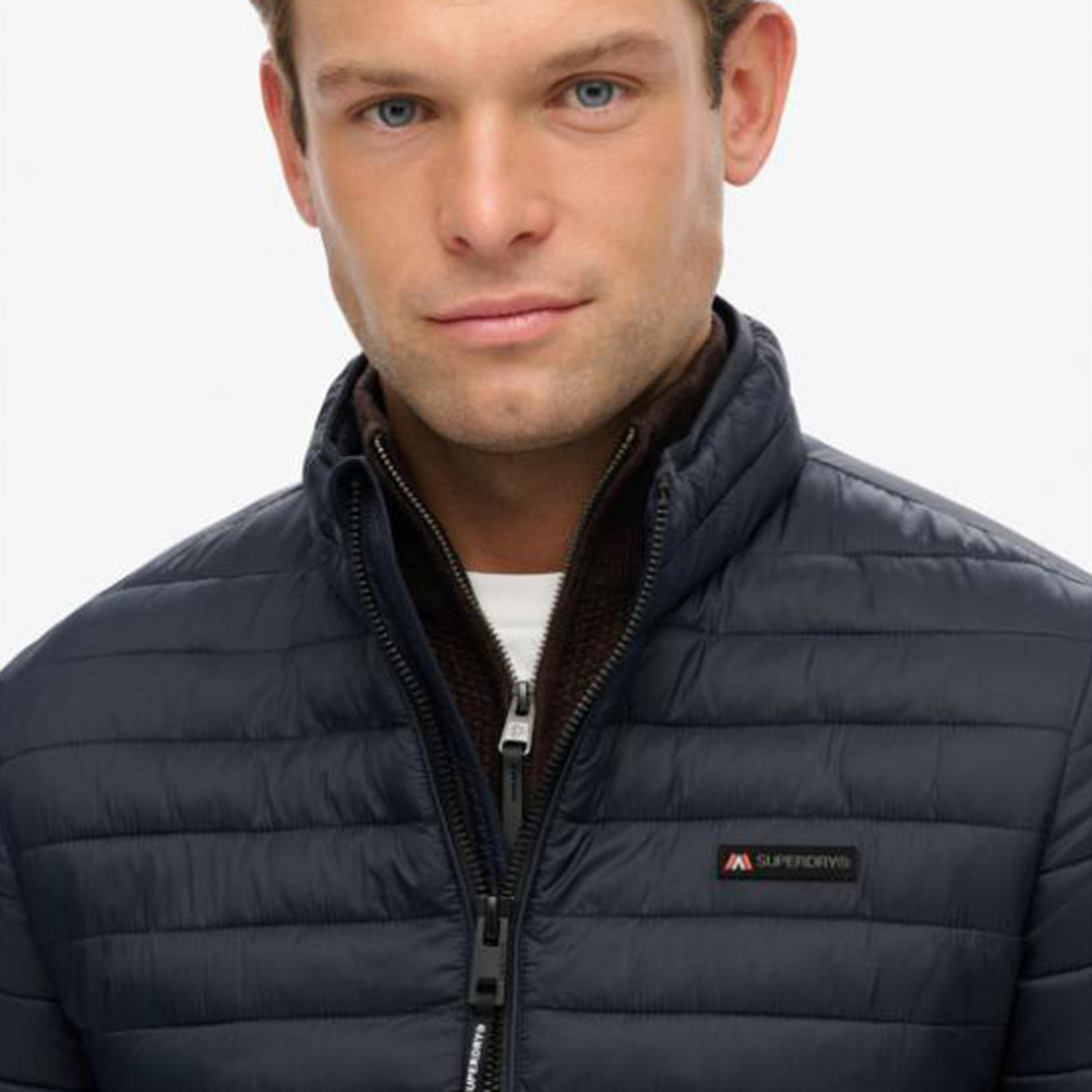 Superdry Plain High Neck Long Sleeves Men's Puffer Jacket-men-clothing-jacketsandblazers-jackets-image-3