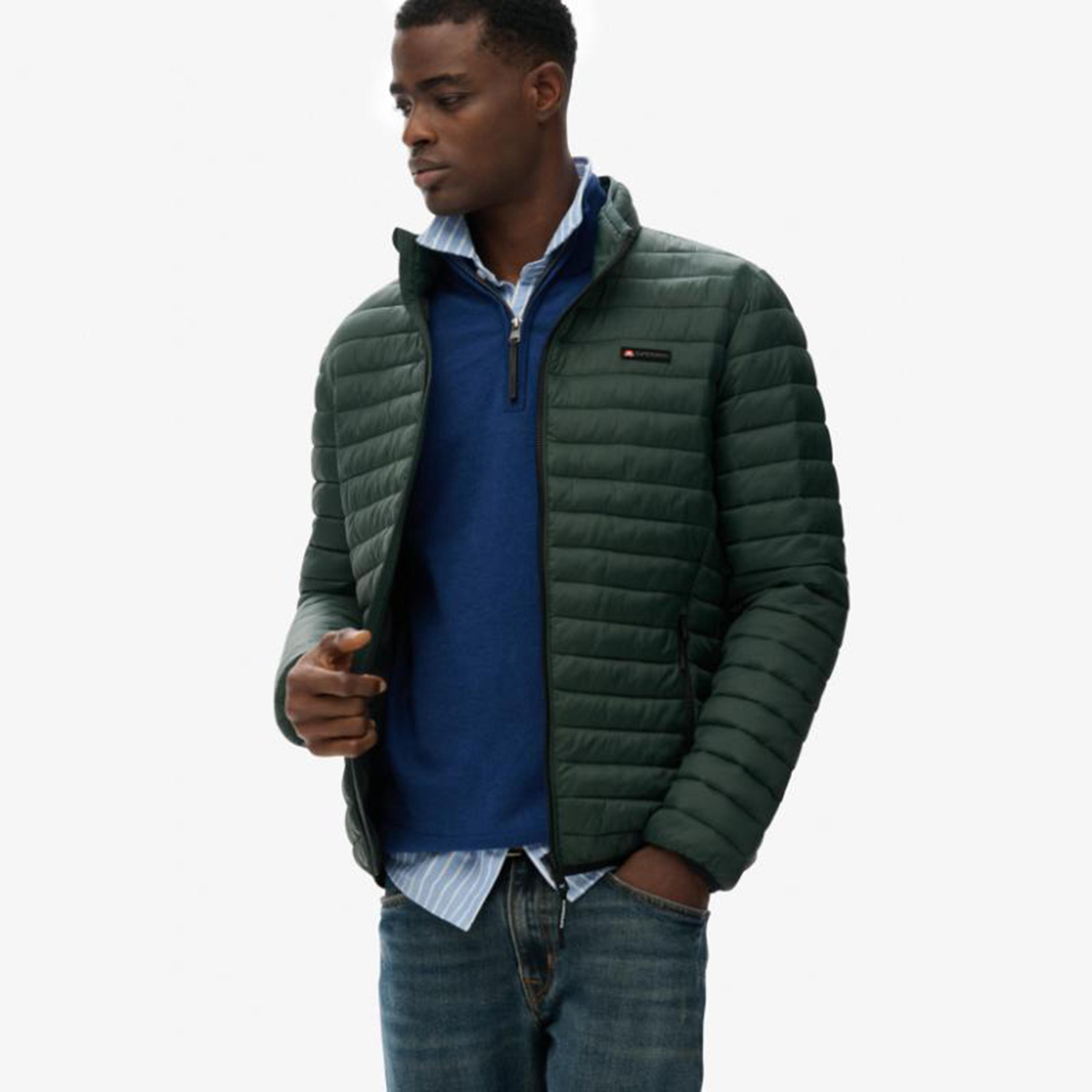 Superdry Plain High Neck Long Sleeves Men's Puffer Jacket-men-clothing-jacketsandblazers-jackets-image-4