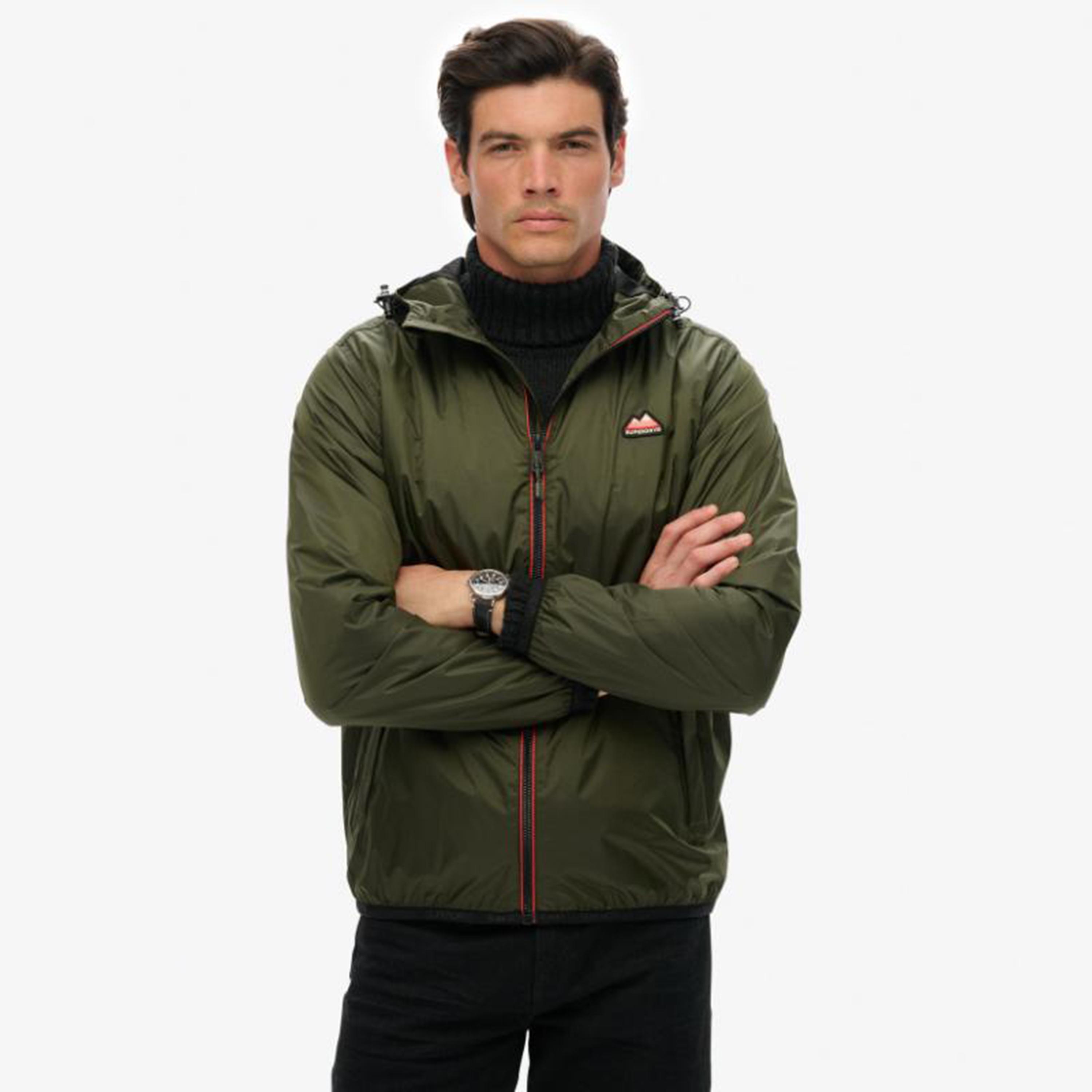 Superdry Plain Hooded Neck Long Sleeves Men's Windbreaker Jacket-men-clothing-jacketsandblazers-jackets-image-1
