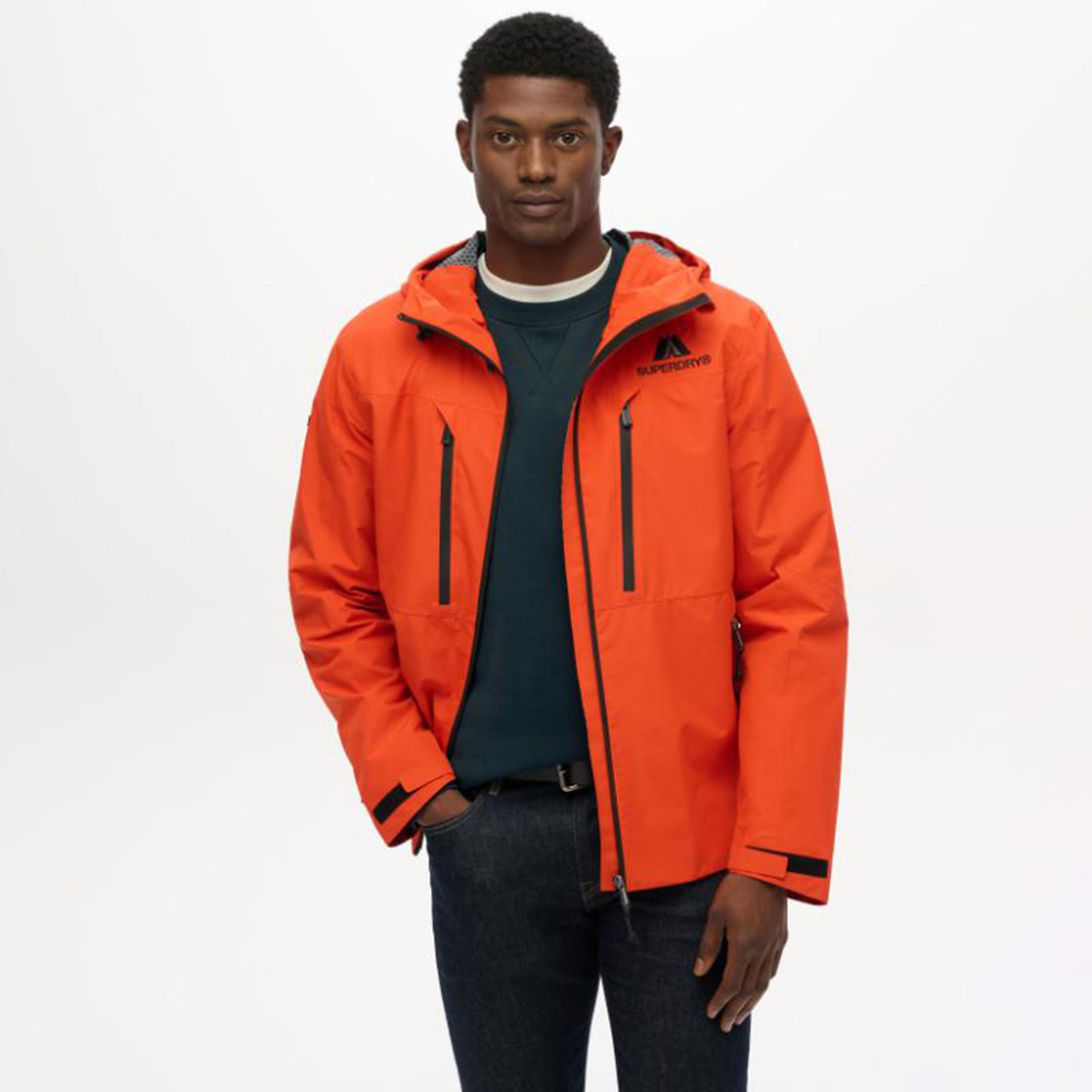 Superdry Plain Hooded Neck Long Sleeves Men's Waterproof Jacket-men-clothing-jacketsandblazers-jackets-image-1