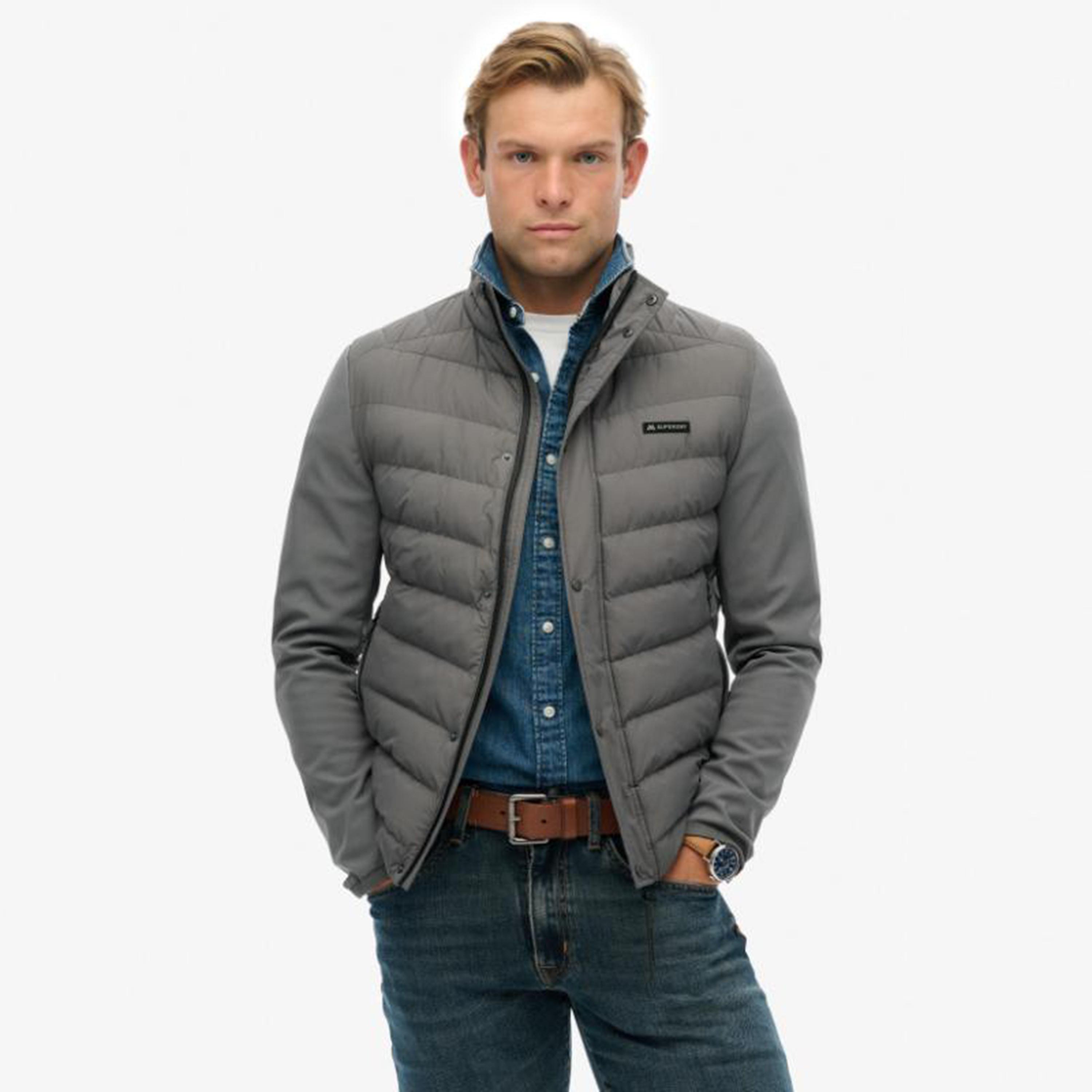 Superdry Plain High Neck Long Sleeves Men's Puffer Jacket-men-clothing-jacketsandblazers-jackets-image-5