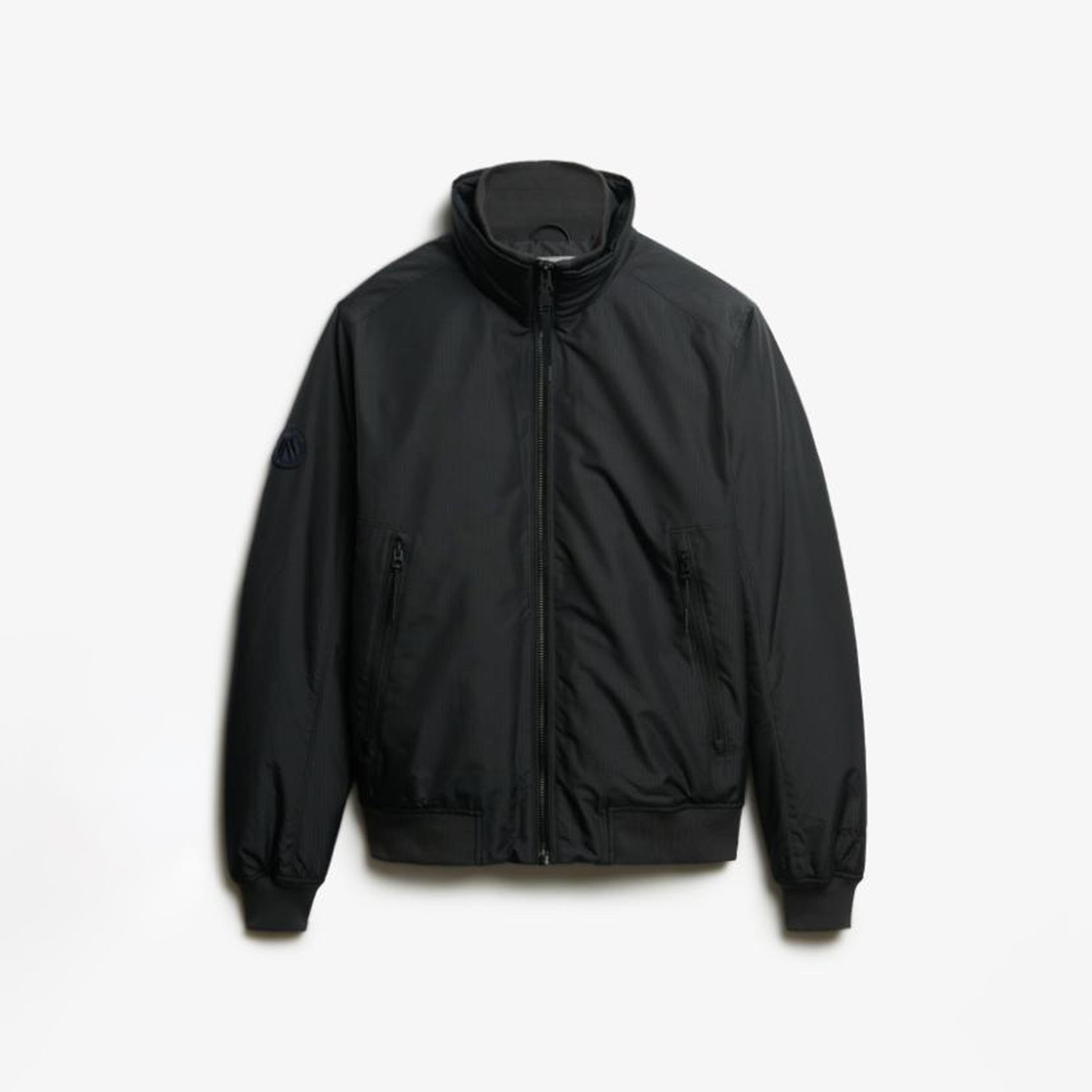 Superdry Plain High Neck Long Sleeves Men's Harrington Jacket-men-clothing-jacketsandblazers-jackets-image-6