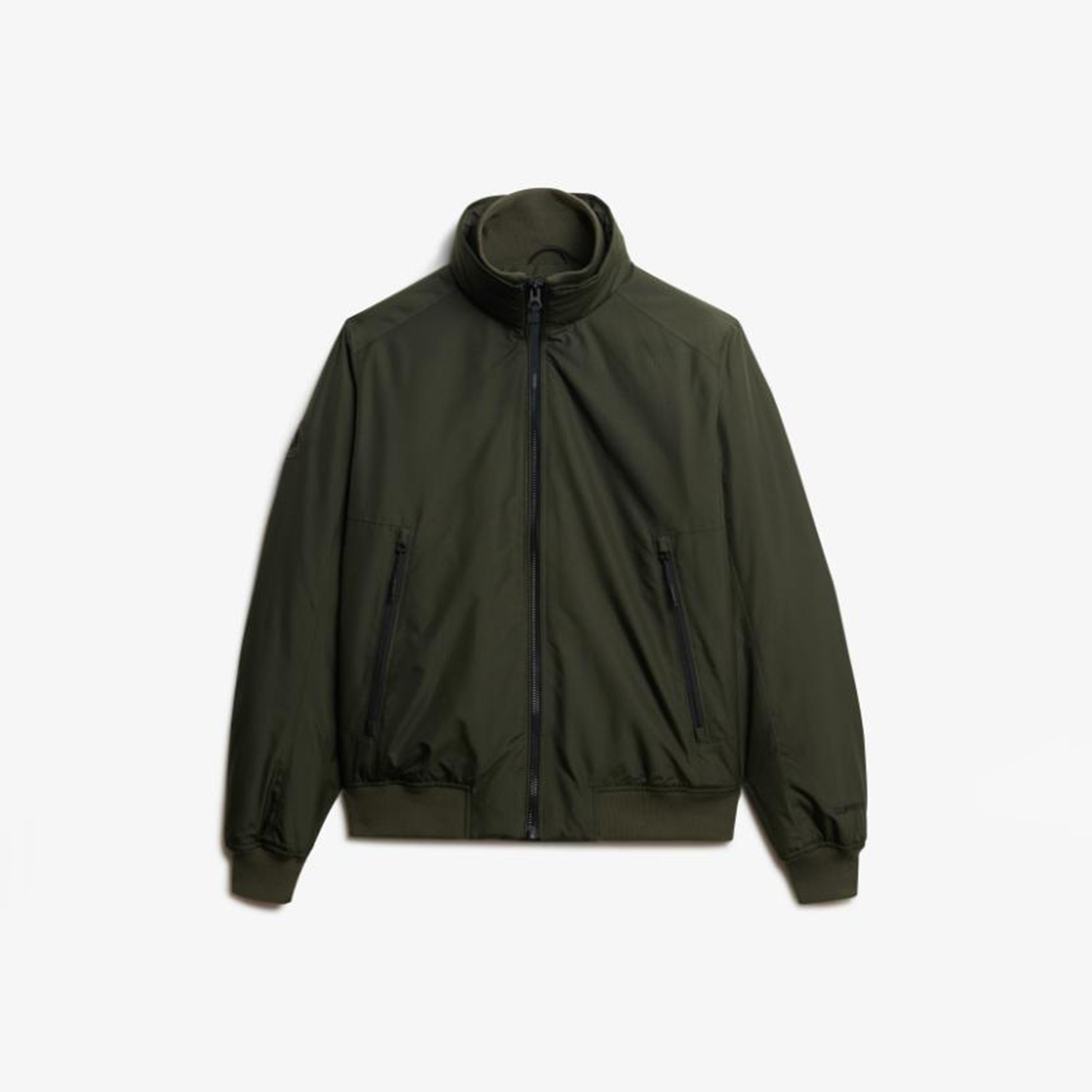 Superdry Plain High Neck Long Sleeves Men's Harrington Jacket-men-clothing-jacketsandblazers-jackets-image-5