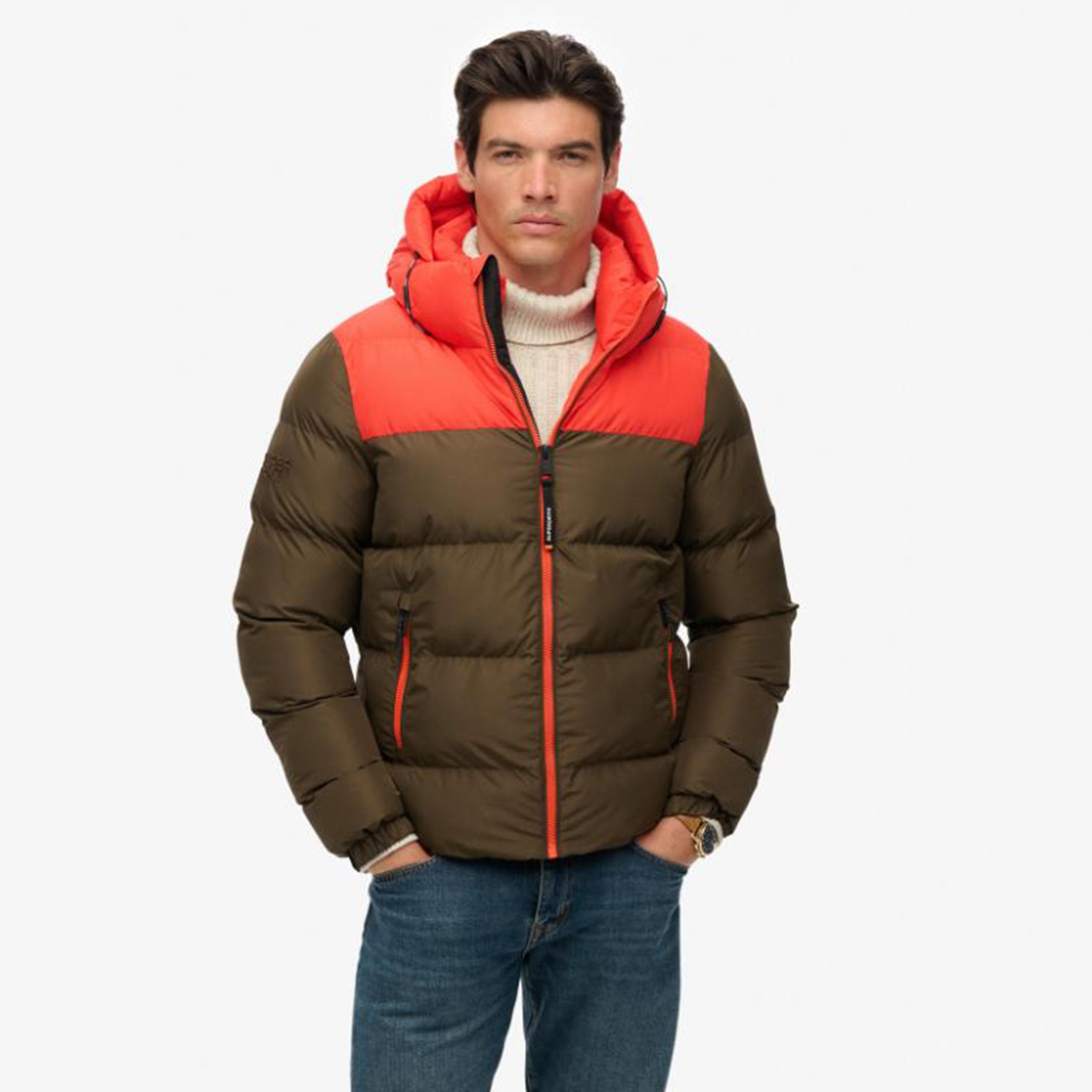 جاكيت رجالي مبطن بألوان متداخلة وبأكمام طويلة وغطاء رأس من سوبر دراي-men-clothing-jacketsandblazers-jackets-image-1