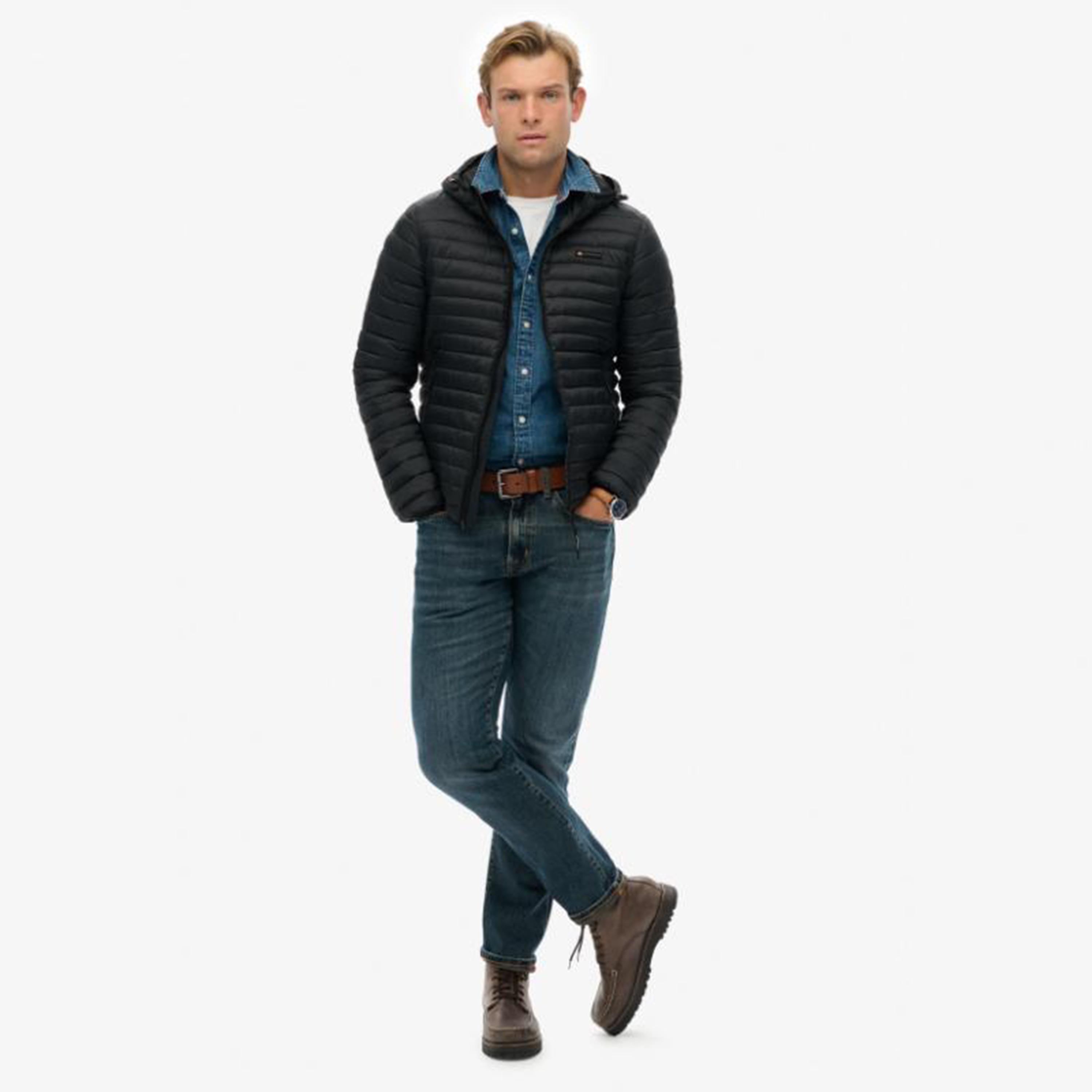 Superdry Plain Collared Long Sleeves Men's Puffer Jacket-men-clothing-jacketsandblazers-jackets-image-2