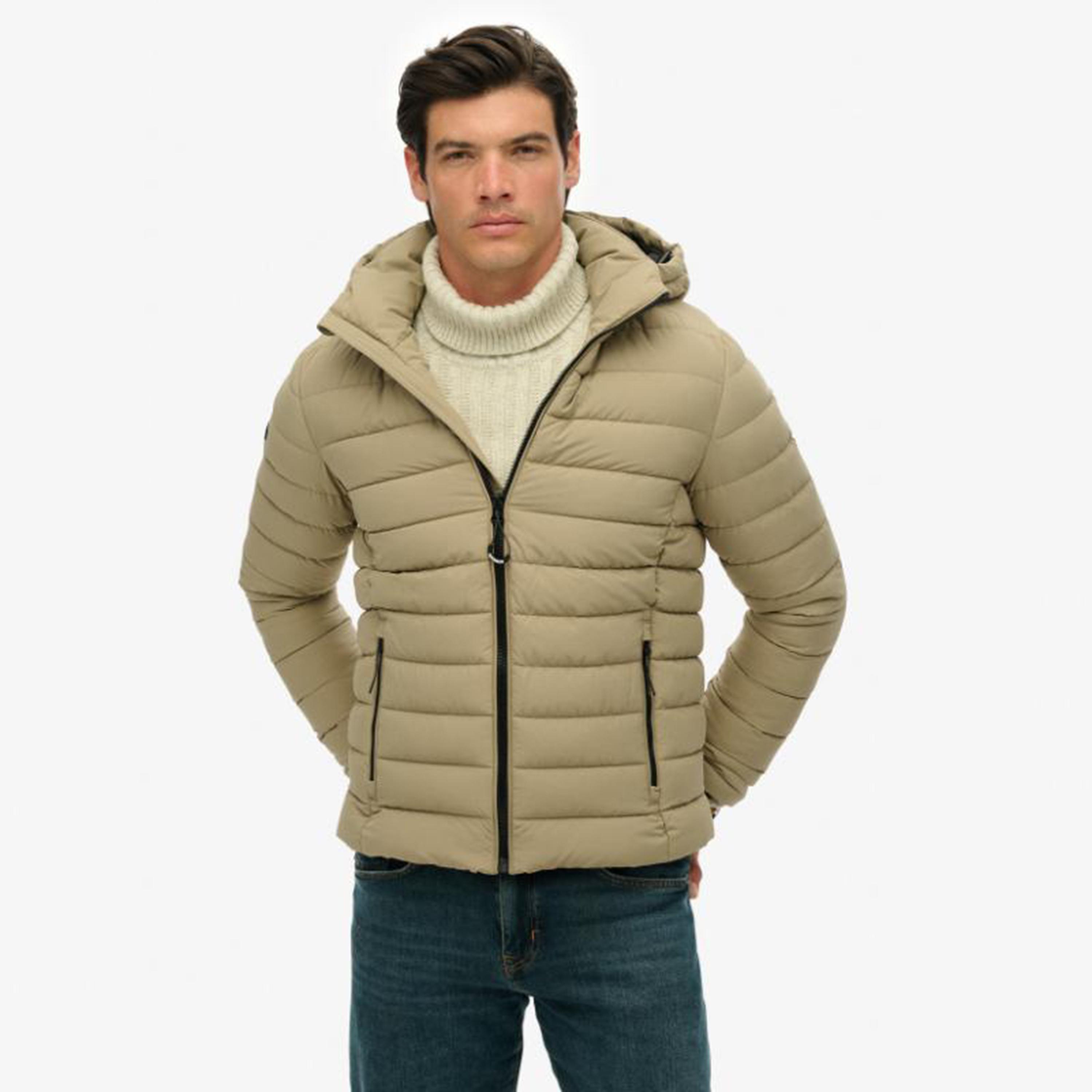 Superdry Plain Hooded Neck Long Sleeves Men's Puffer Jacket-men-clothing-jacketsandblazers-jackets-image-1