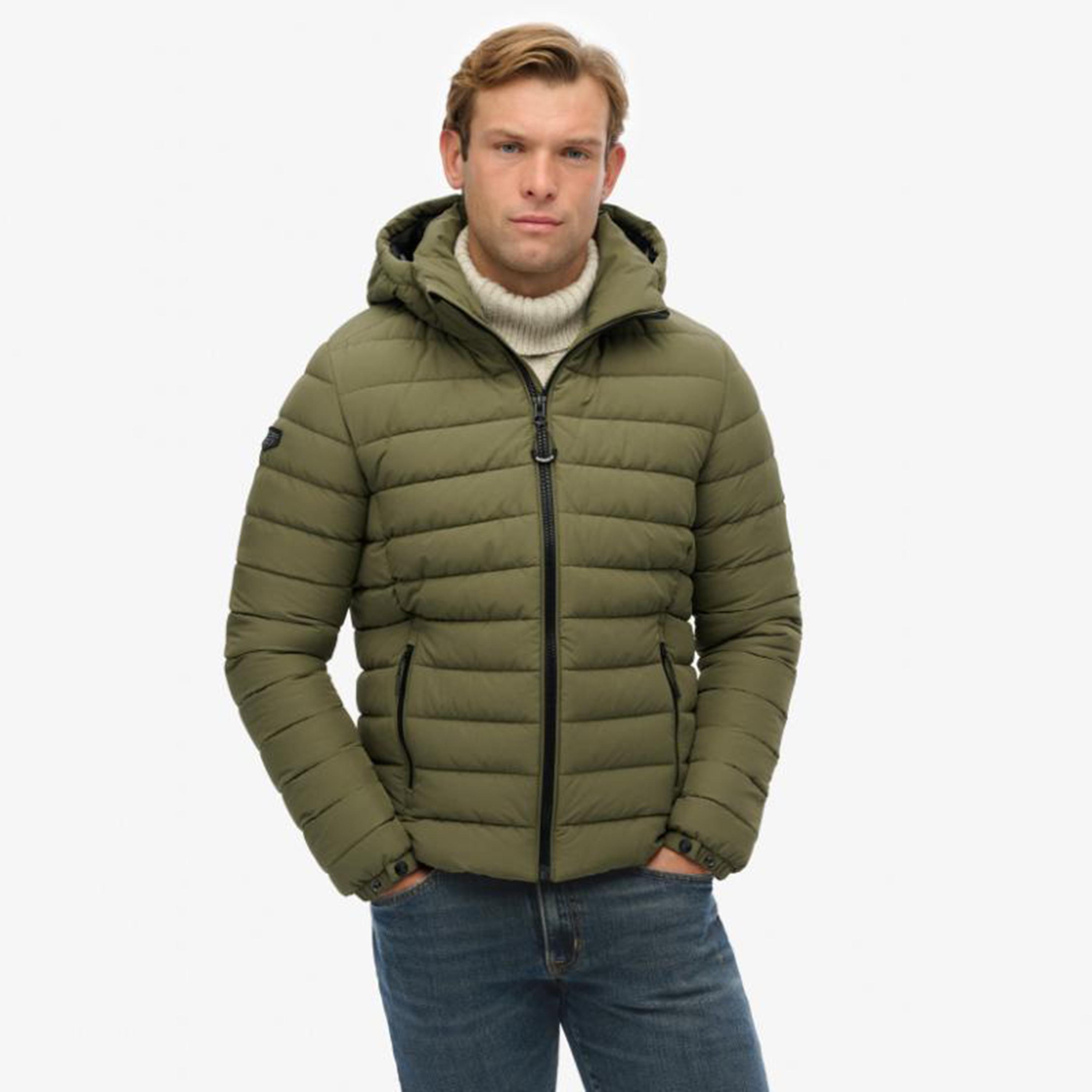 Superdry Plain Hooded Neck Long Sleeves Men's Puffer Jacket-men-clothing-jacketsandblazers-jackets-image-1