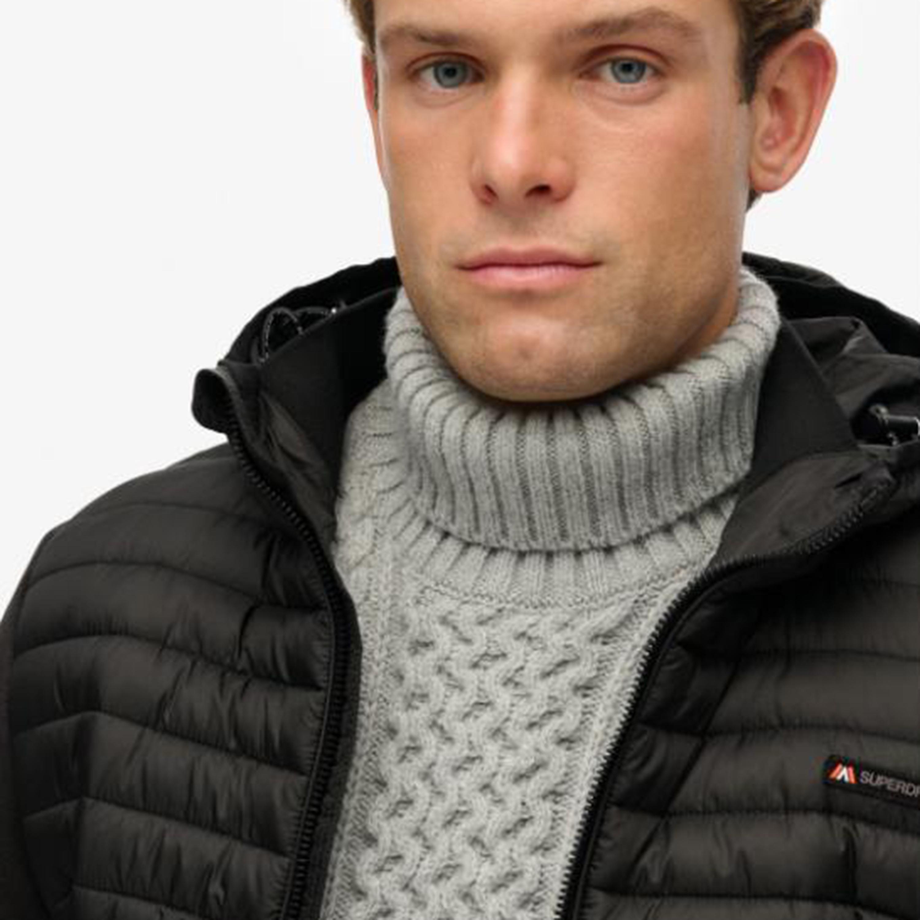 Superdry Plain Collared Long Sleeves Men's Puffer Jacket-men-clothing-jacketsandblazers-jackets-image-3