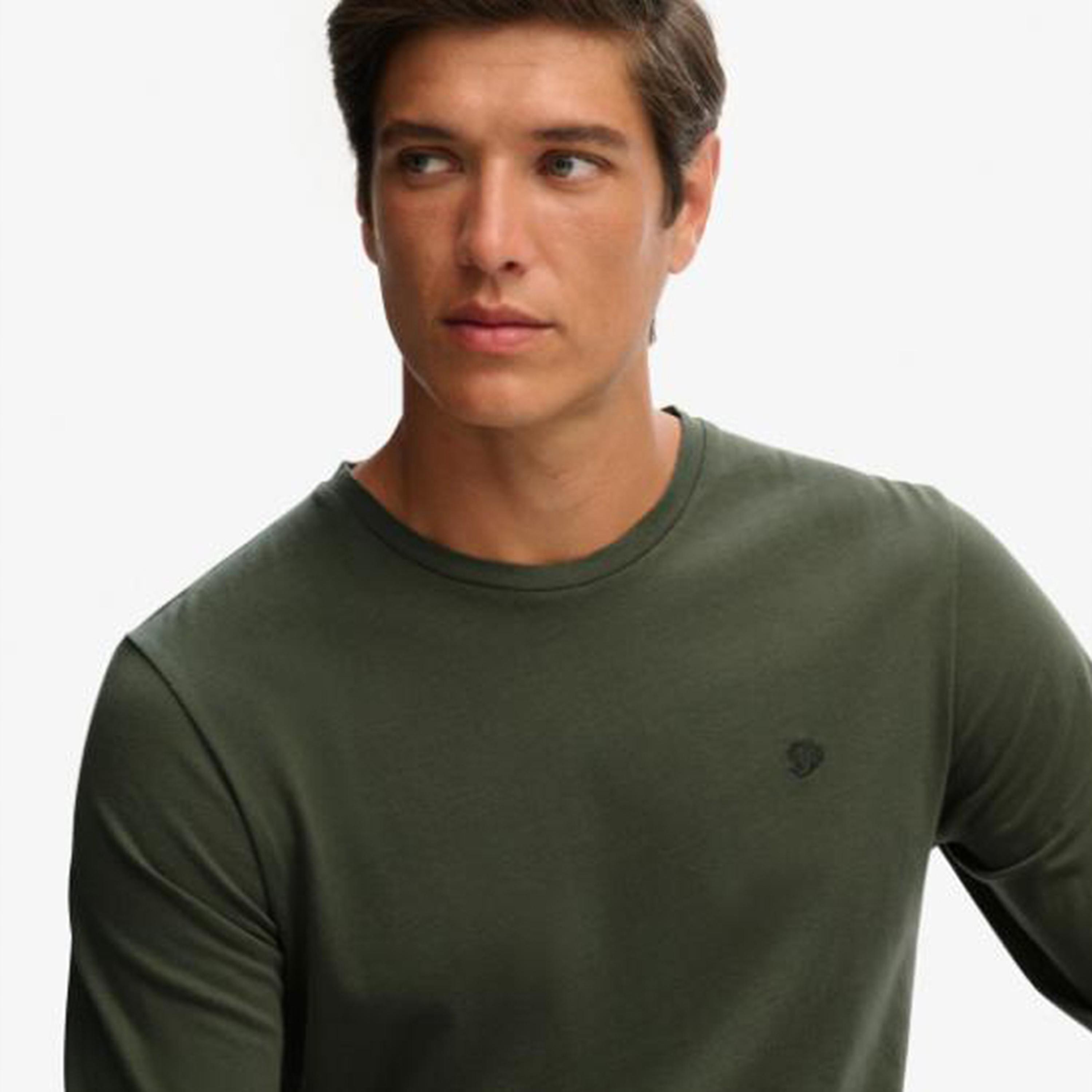 تيشيرت رجالي بياقة دائرية وأكمام طويلة، سادة من سوبردراي-men-clothing-tshirtsandpolos-tshirts-image-3