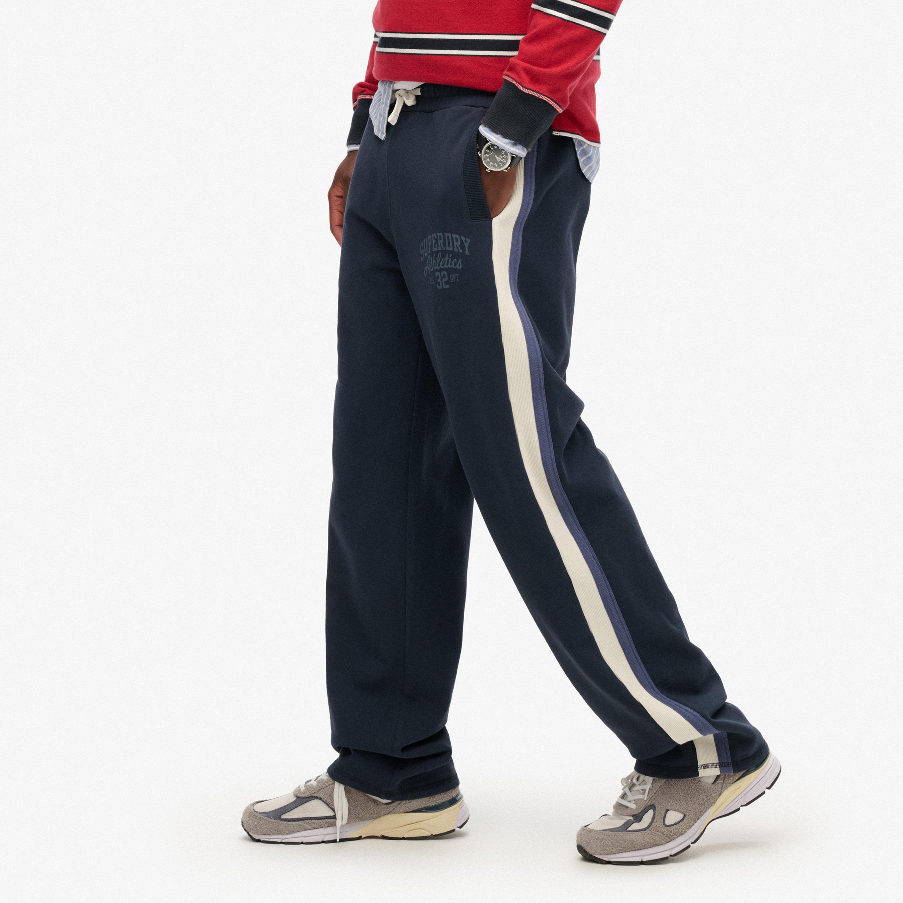 Superdry Side Striped Mid-Rise Drawstring Men's Track Pants-men-clothing-bottoms-joggers-image-3