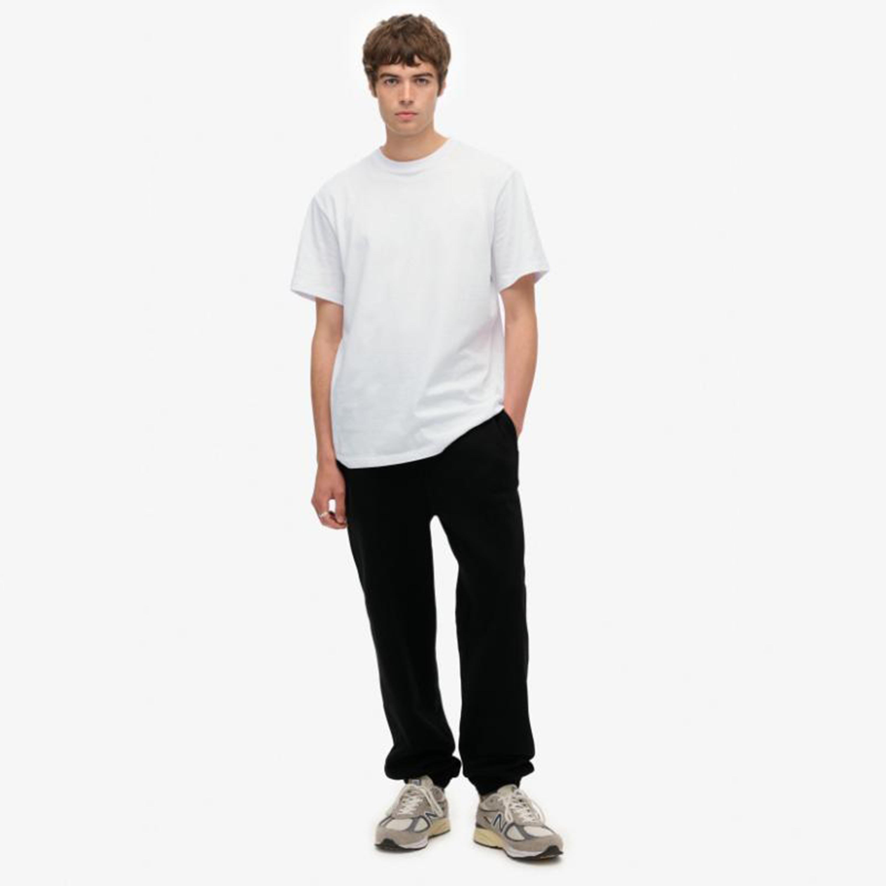 Superdry Plain Mid-Rise Drawstring Men's Joggers-men-clothing-bottoms-joggers-image-2