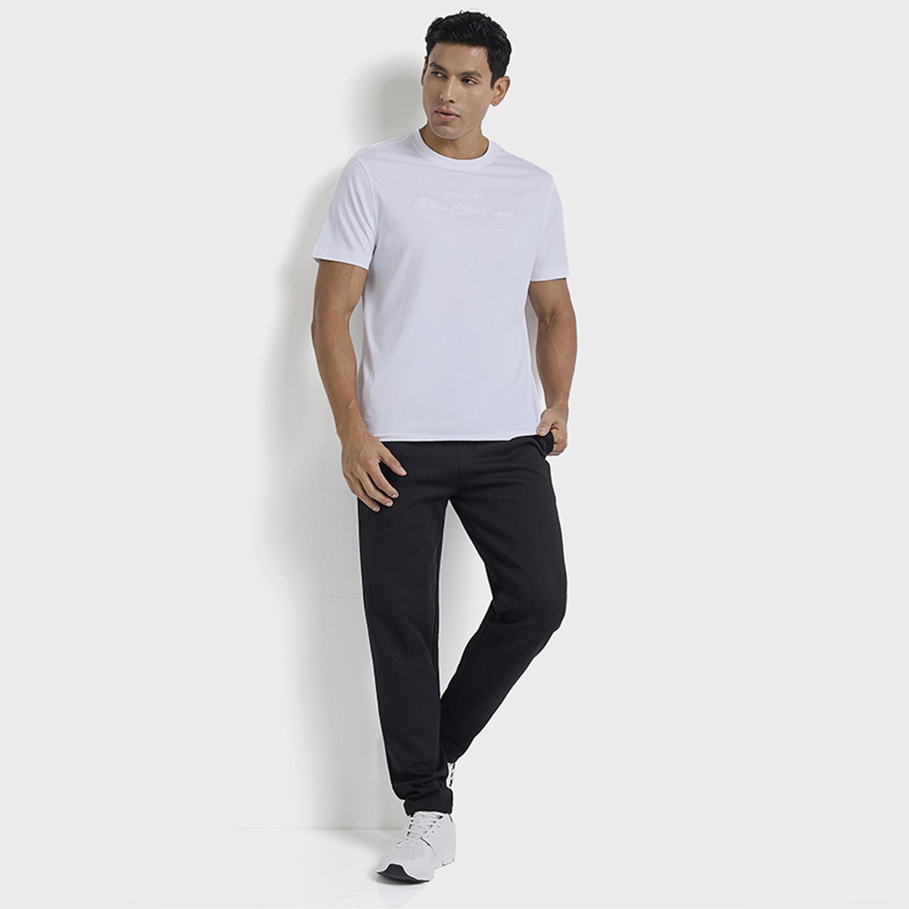 بنطال رياضي رجالي سادة بخصر متوسط ​​ورباط مطاطي من بن شيرمان-men-clothing-bottoms-joggers-image-10