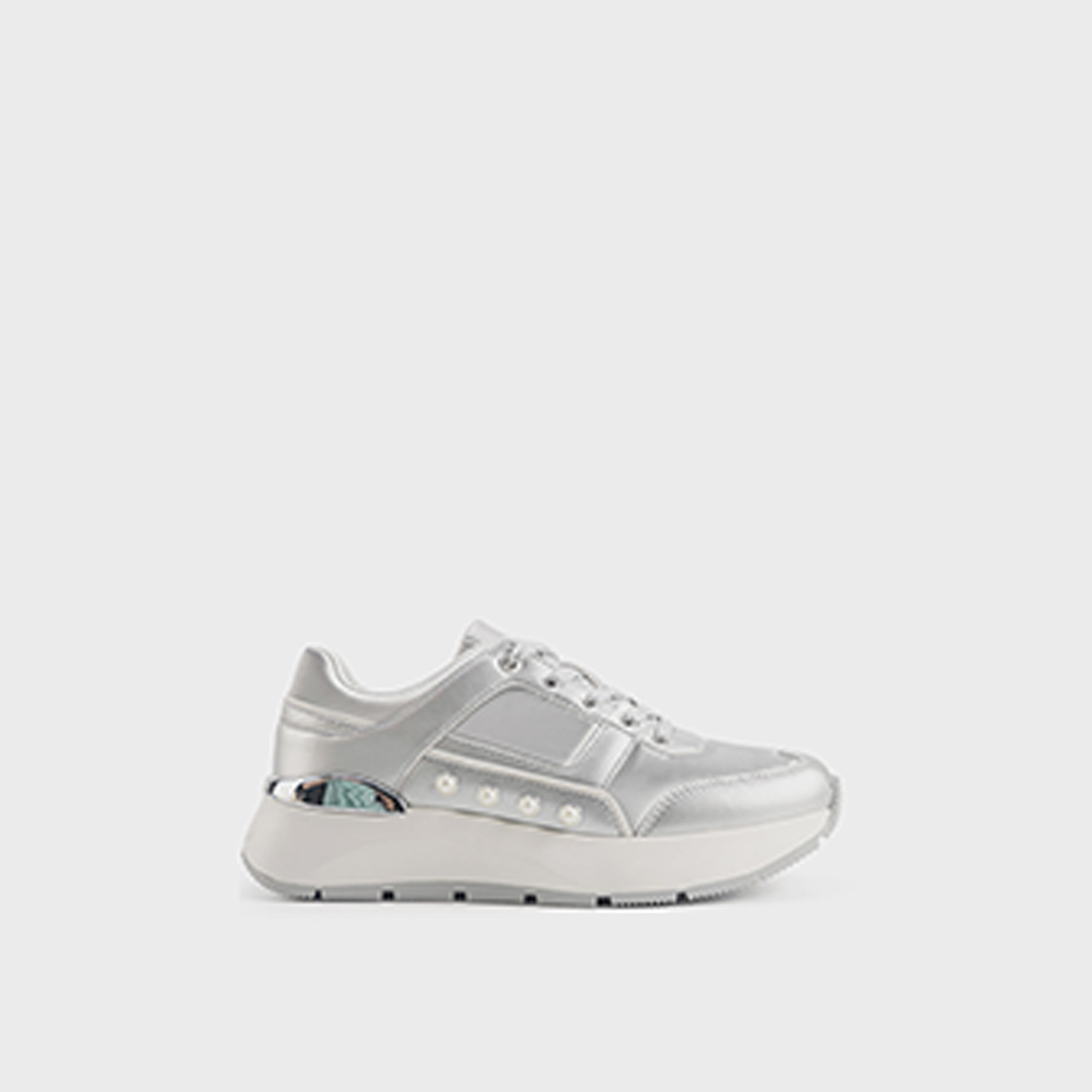 ناين ويست- حذاء رياضي كاحل منخفض ورباط للنساء | MALIA 5FX-women-shoes-sneakers-image-4