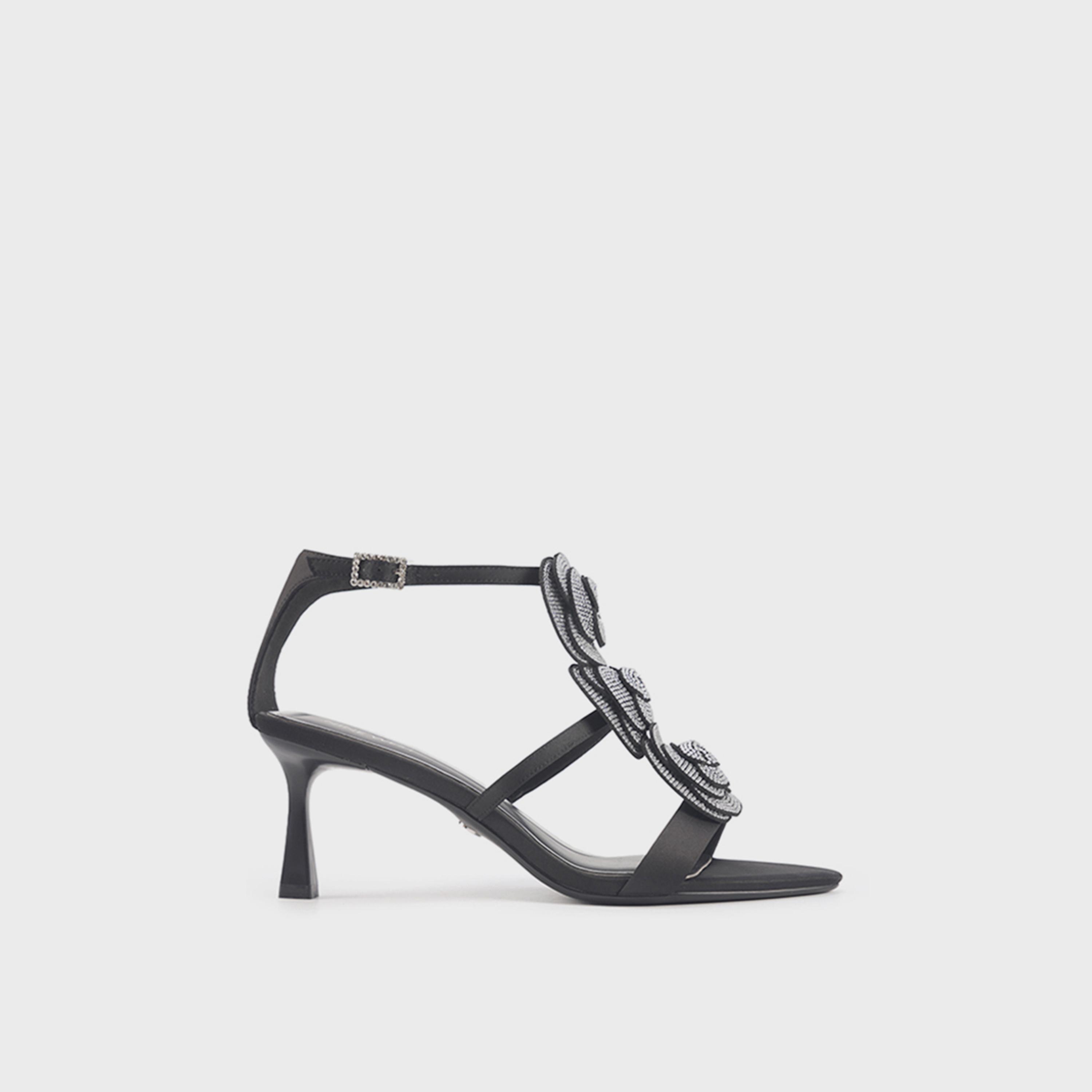 Nine West Women's Buckle Strap Sandals | MARLAIN-00A0 5FX-women-shoes-heels-image-3