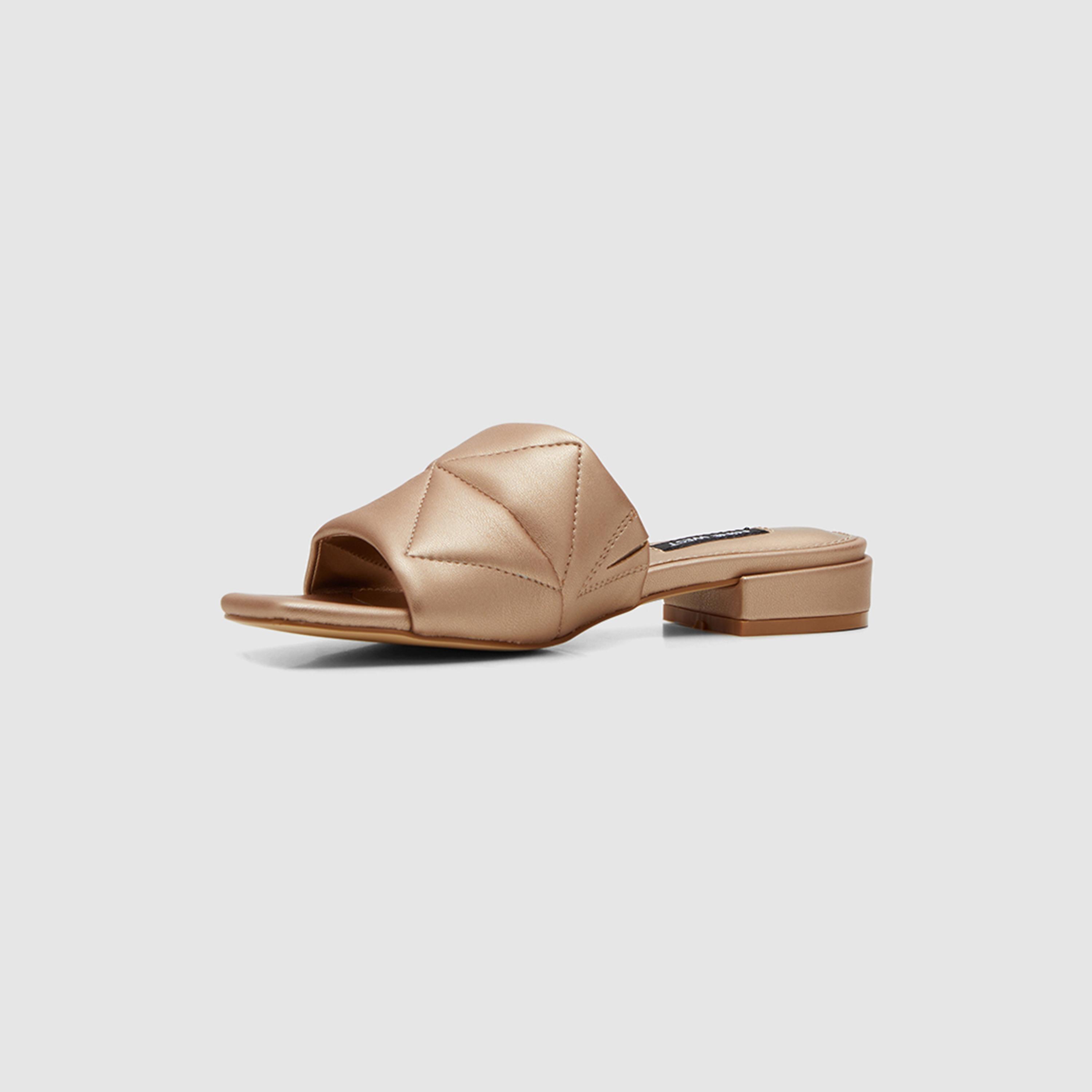 صنادل نسائية من ناين ويست ذات مقدمة مربعة مبطنة | MCFI-SIA-women-shoes-sandals-flats-image-7