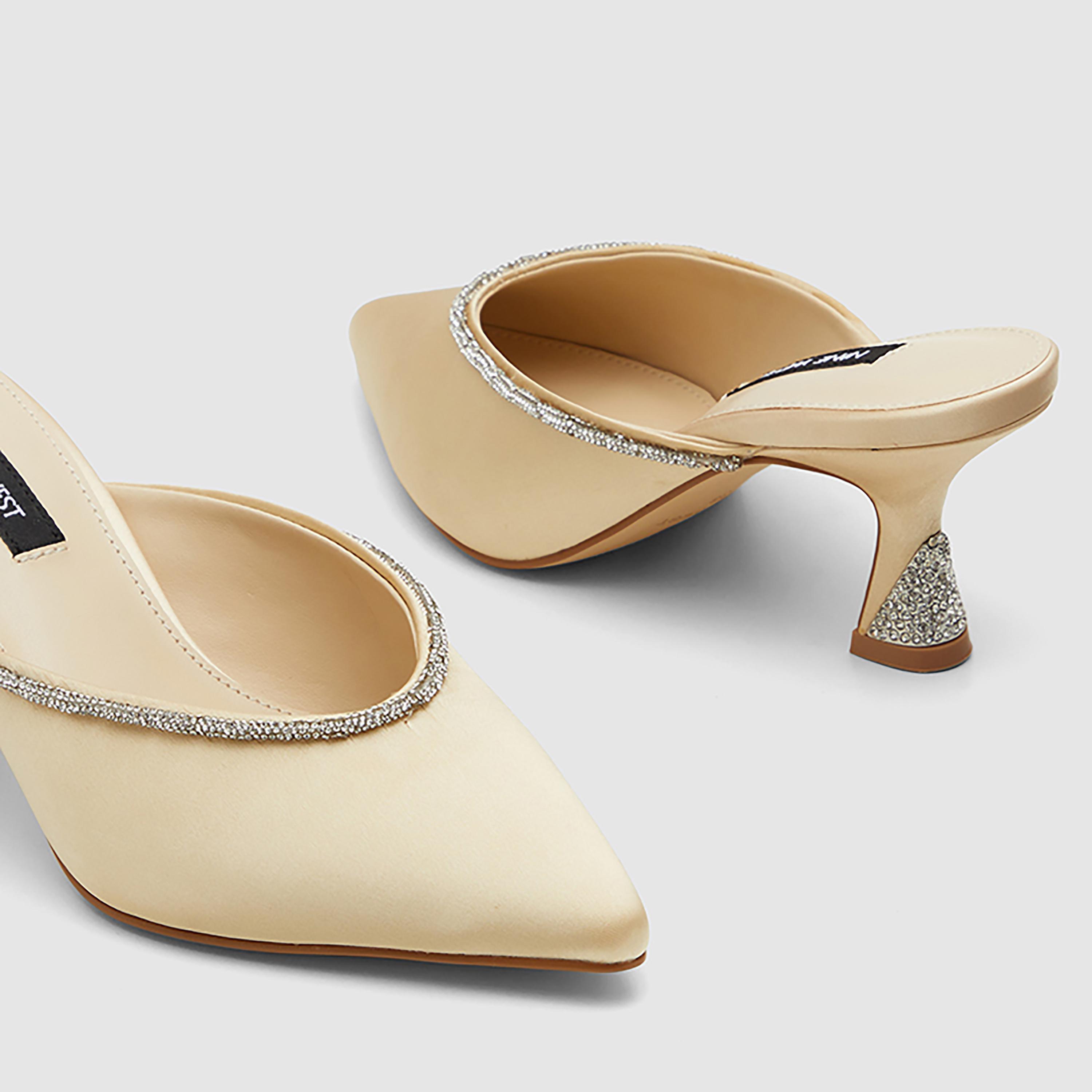 حذاء ميول بكعب مزين للنساء من ناين ويست | MCFI-TANISHA-women-shoes-heels-image-8