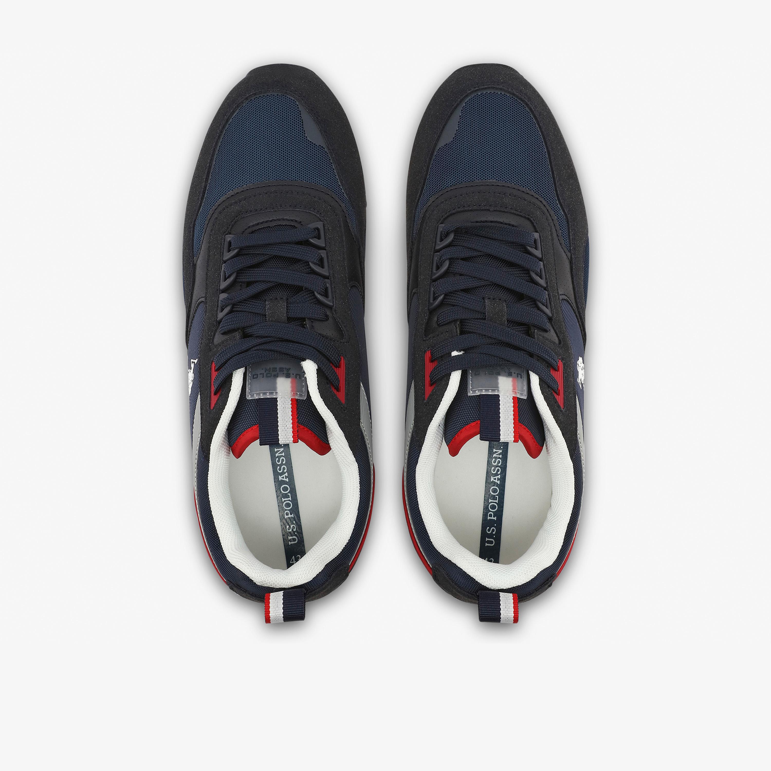 U.S. Polo Assn Men's Lace-Up Low Ankle Sneakers | MEDI-GLB-6FX-men-shoes-sneakers-image-4