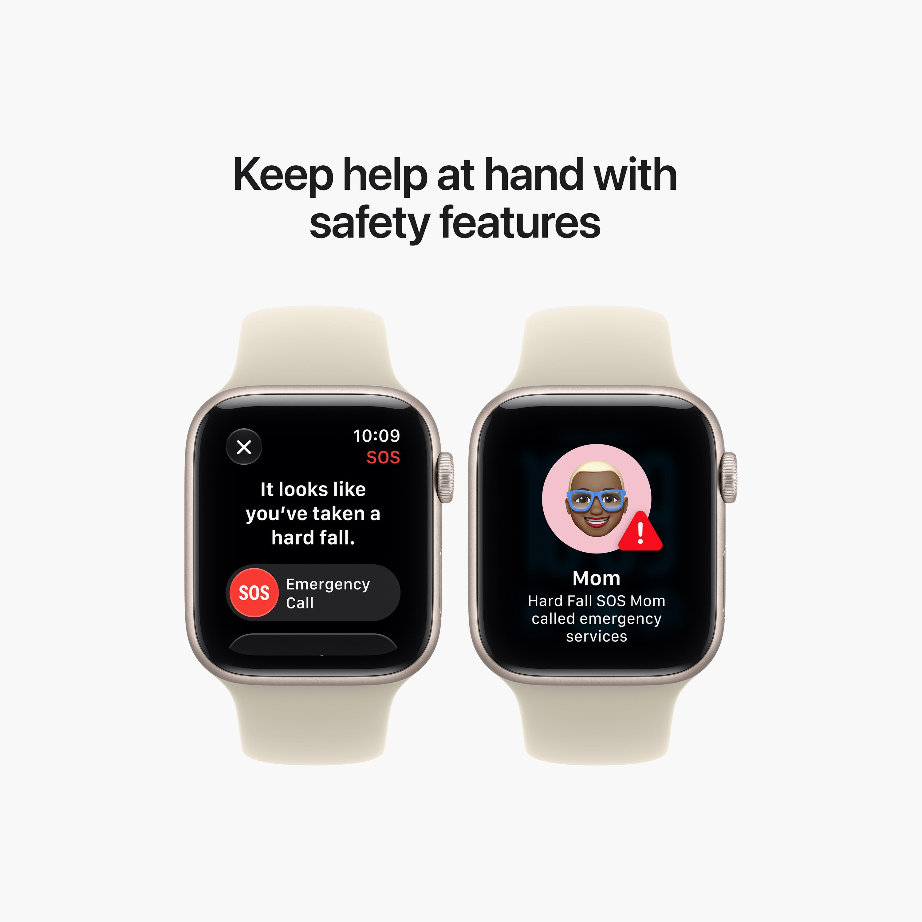 Apple Watch SE 3 GPS 40mm Starlight Aluminium Case with Sand Sport Band-men-watchesandjewellery-watches-image-5