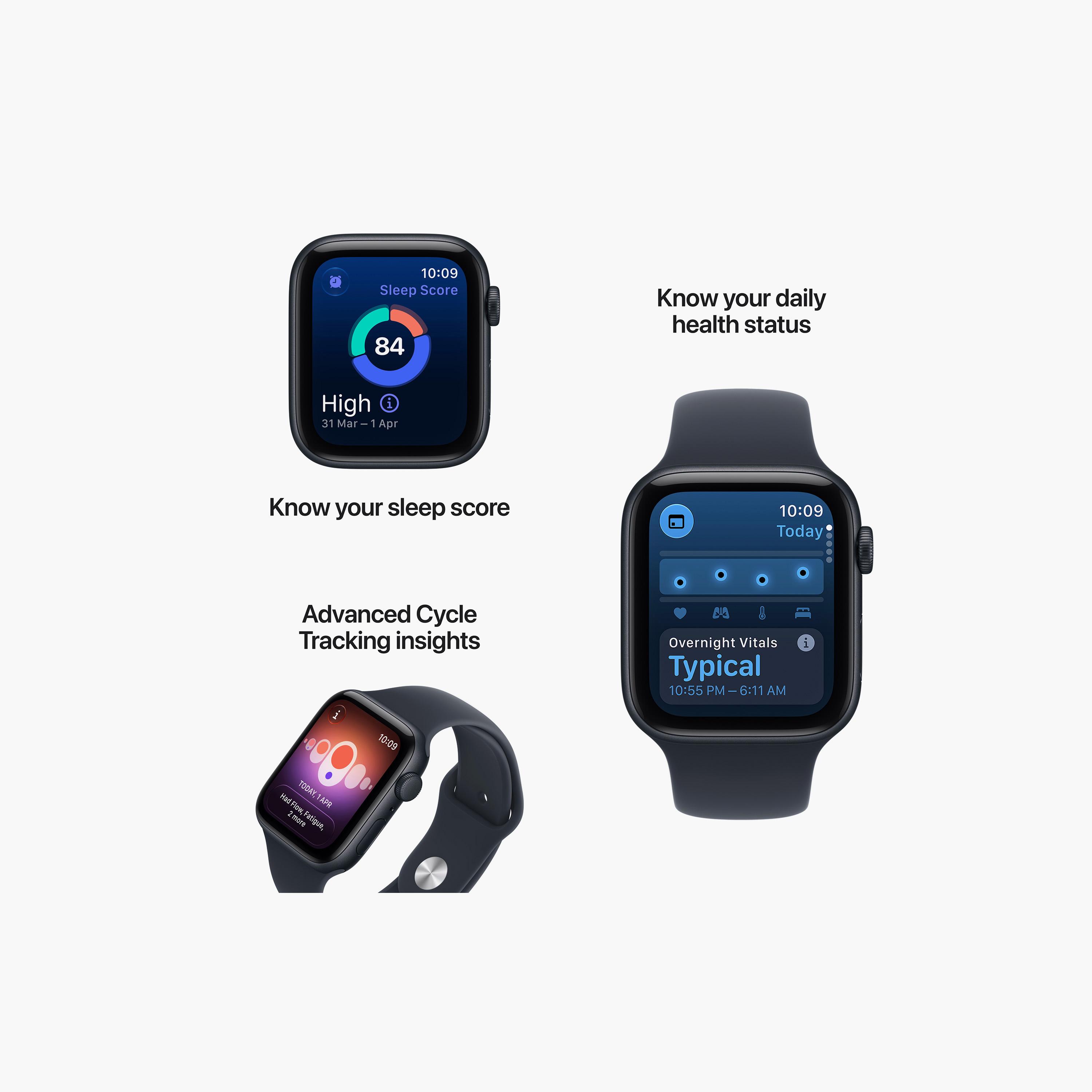 Apple Watch SE 3 GPS 40mm Starlight Aluminium Case with Sand Sport Band-men-watchesandjewellery-watches-image-6