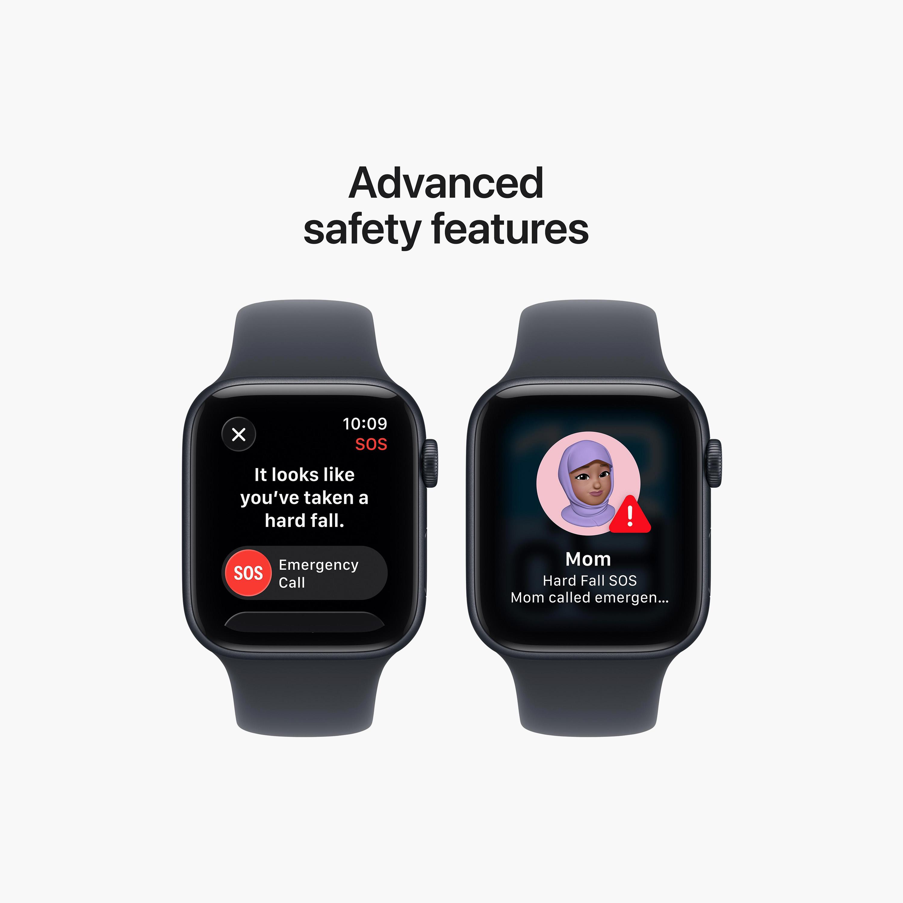 Apple Watch SE 3 GPS 44mm Midnight Aluminium Case with Navy Blue Sport Band-men-watchesandjewellery-watches-image-8