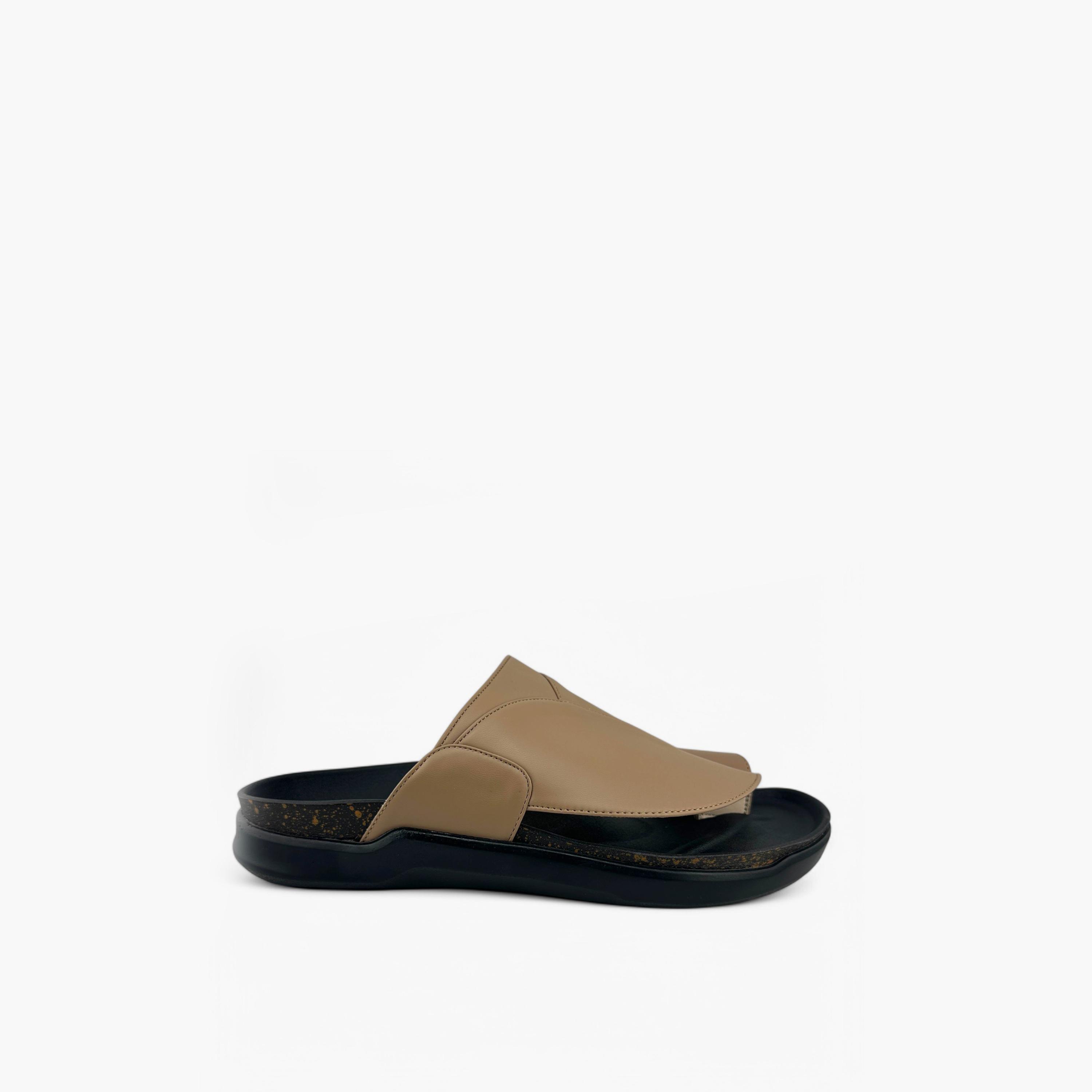 Al Fanoos Men's Slip-On Traditional Arabic Sandals | MK-CF62-men-shoes-sandals-image-2