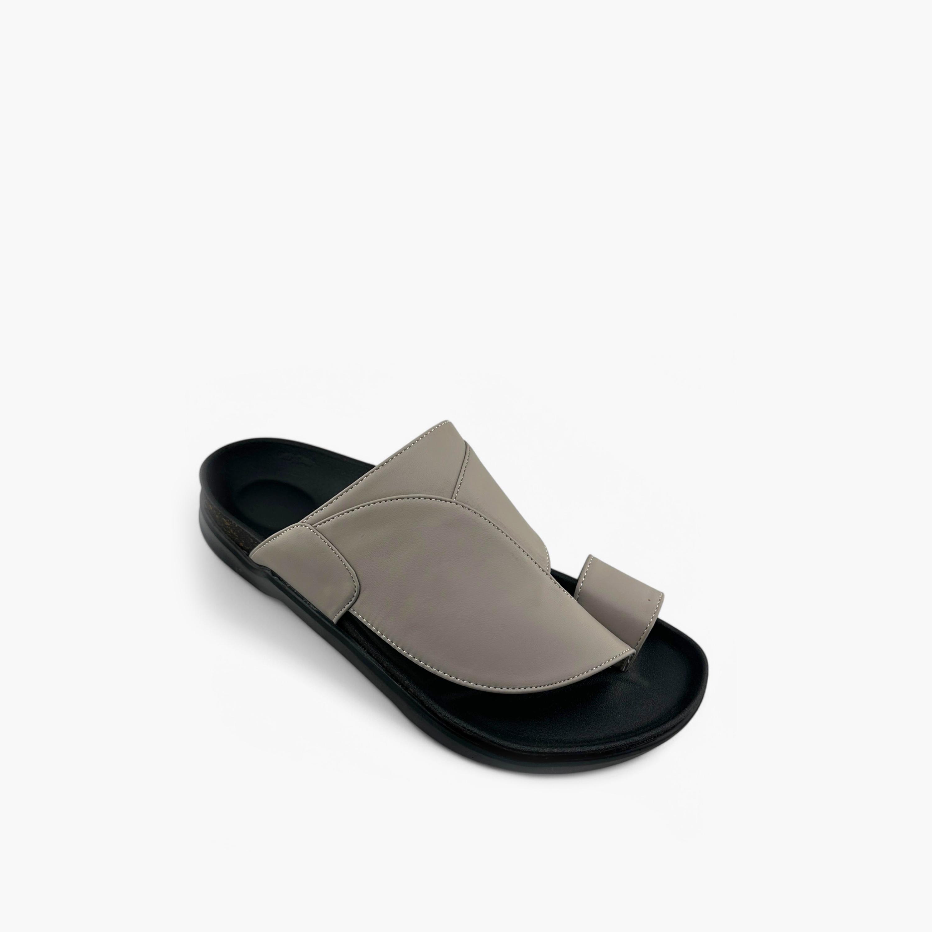 Al Fanoos Men's Slip-On Traditional Arabic Sandals | MK-CF62-men-shoes-sandals-image-1