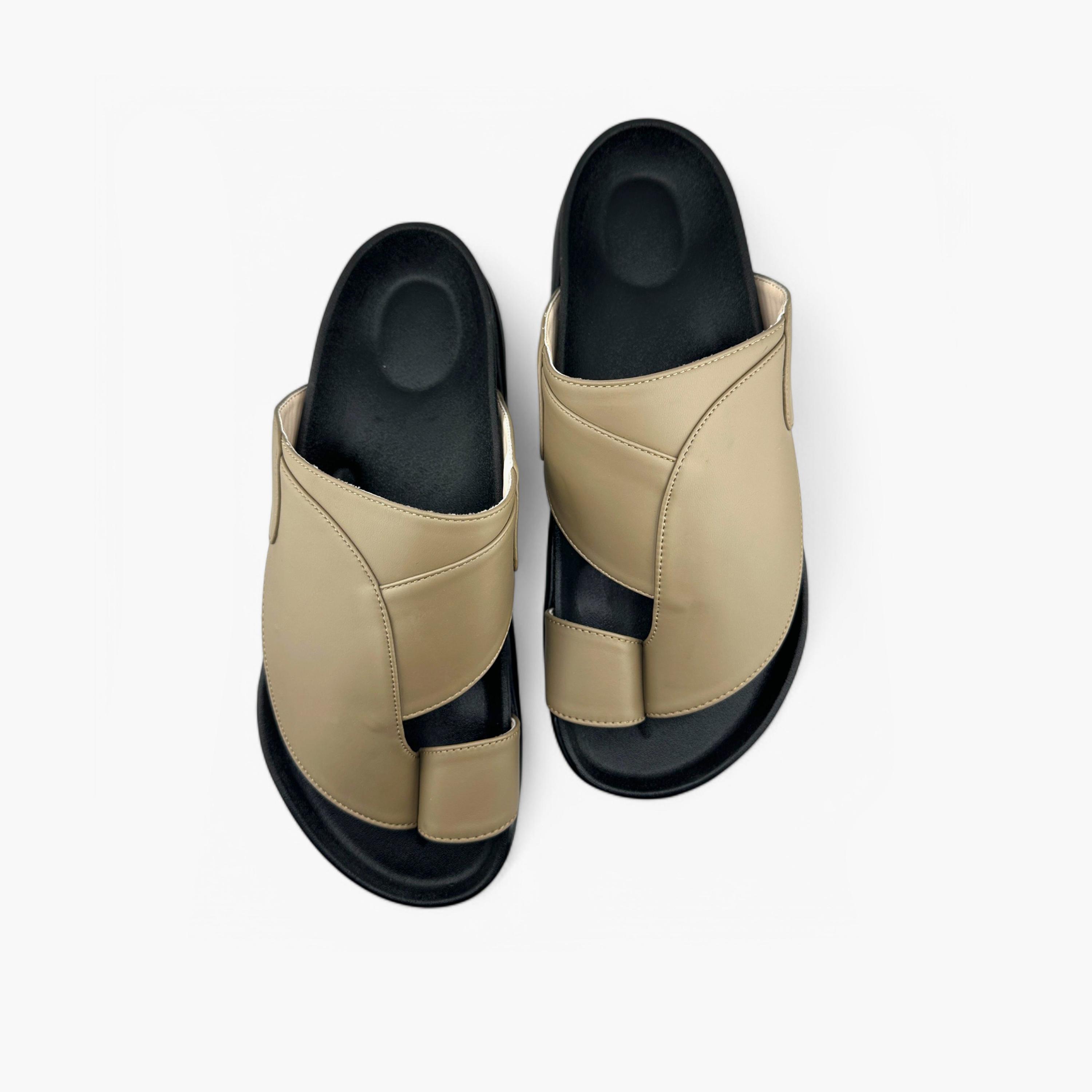 الفانوس- صندل تصميم عربي سهل الارتداء للرجال | MK-CF62-men-shoes-sandals-image-2