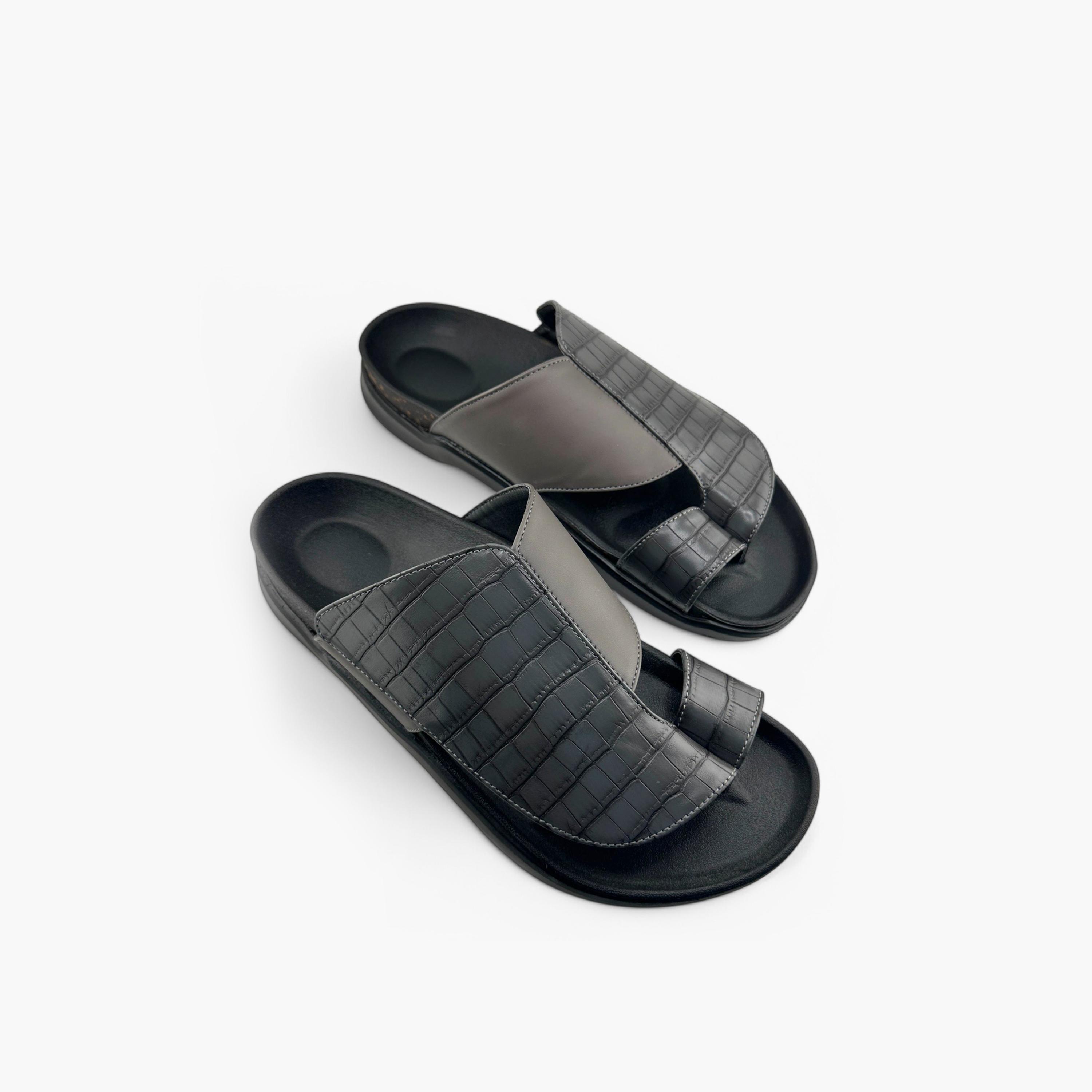 الفانوس- صندل تصميم عربي سهل الارتداء للرجال | MK-CF64-men-shoes-sandals-image-3
