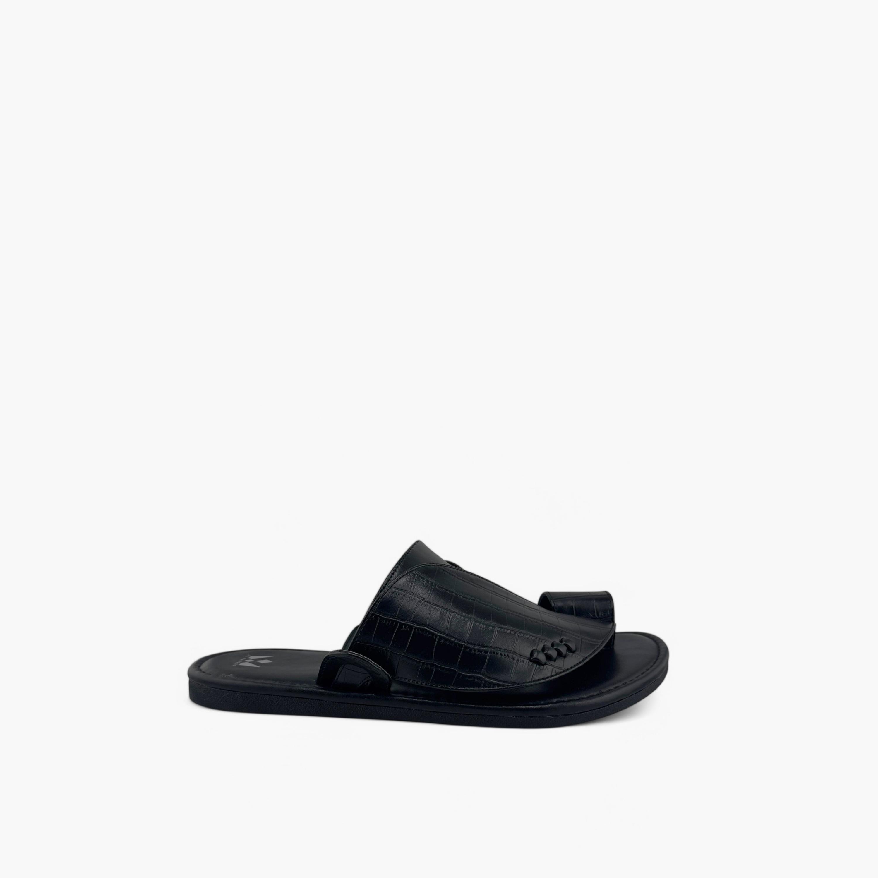 Al Fanoos Men's Slip-On Traditional Arabic Sandals | MK-CF68-men-shoes-sandals-image-4
