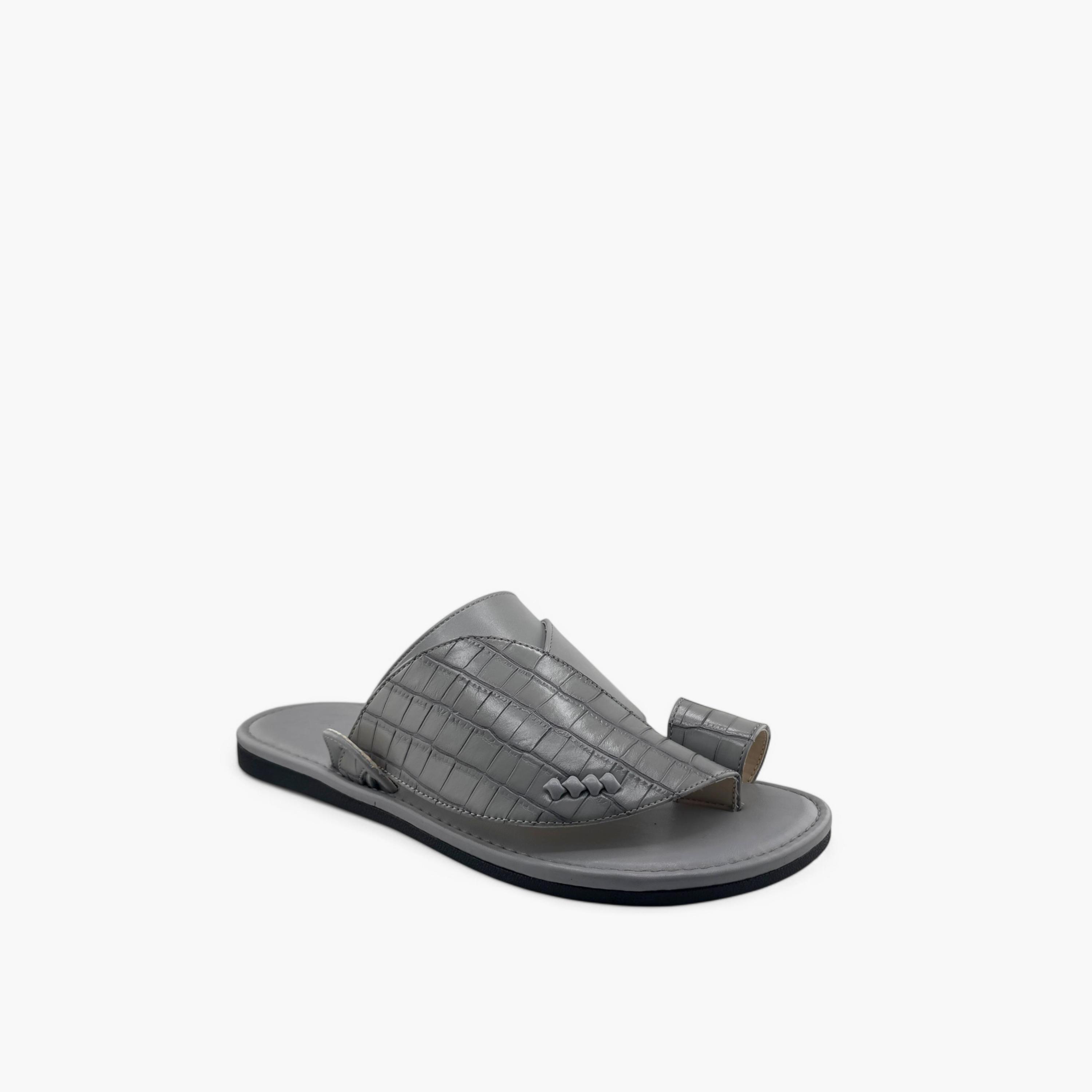 الفانوس- صندل تصميم عربي سهل الارتداء للرجال | MK-CF68-men-shoes-sandals-image-1