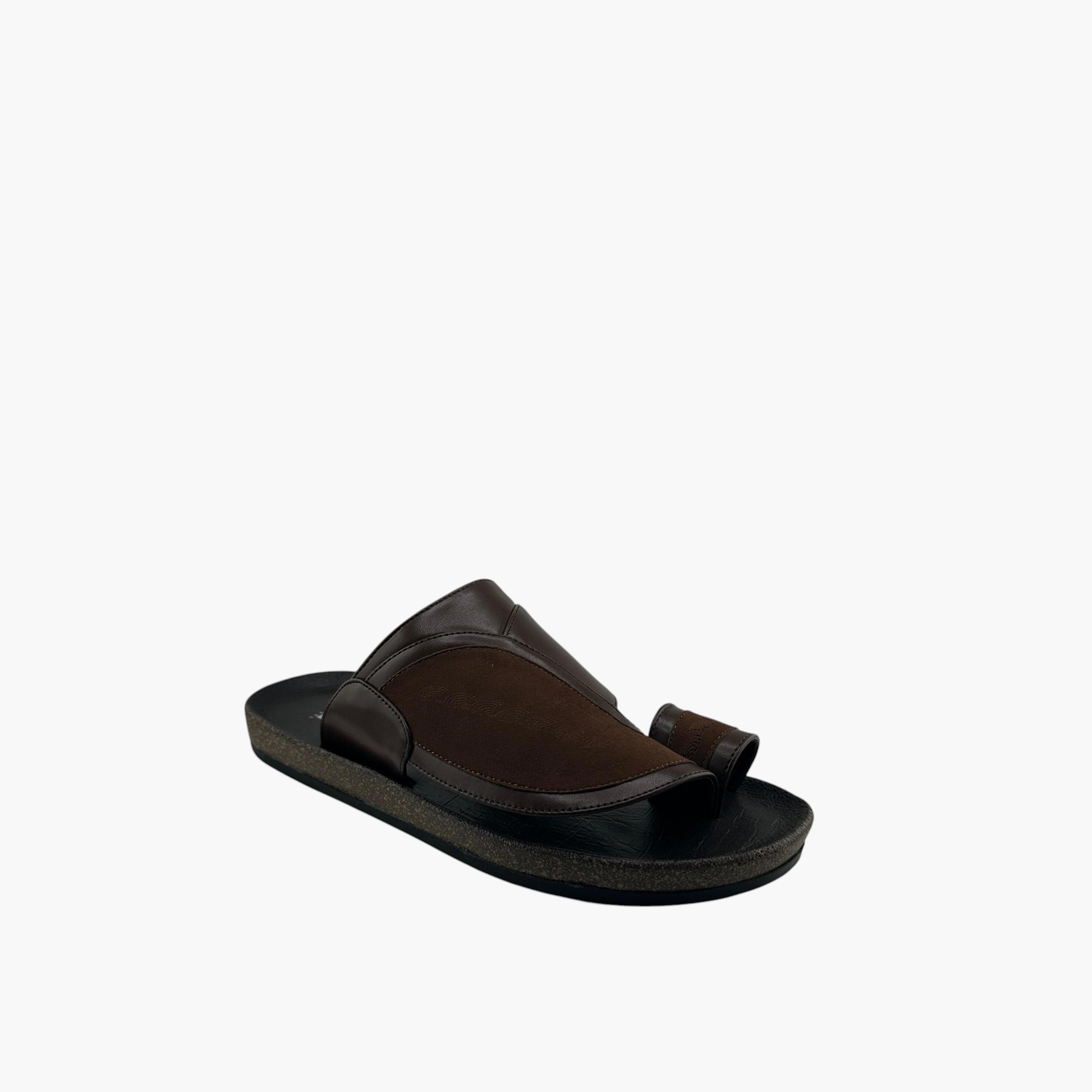 Al Fanoos Men's Slip-On Desert Bliss Arabic Sandals | MK-KU03-men-shoes-sandals-image-1