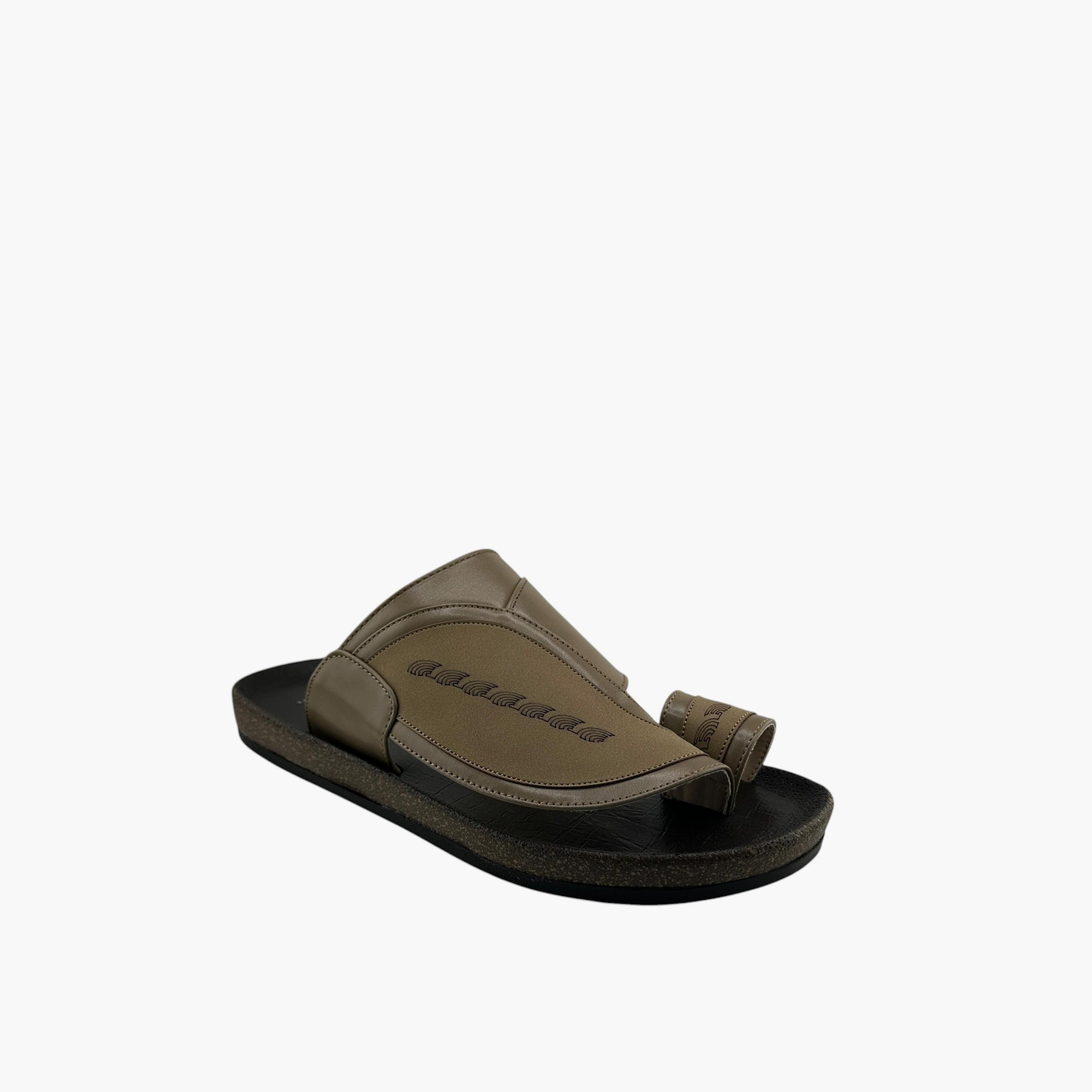 Al Fanoos Men's Slip-On Desert Bliss Arabic Sandals | MK-KU03-men-shoes-sandals-image-1