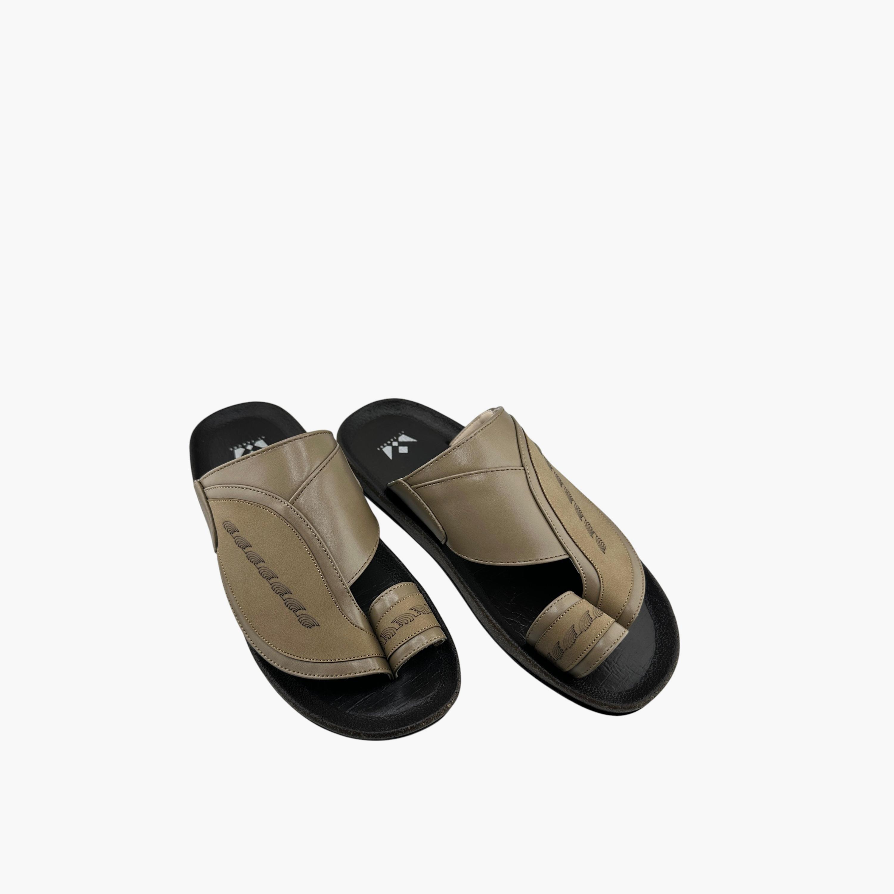 Al Fanoos Men's Slip-On Desert Bliss Arabic Sandals | MK-KU03-men-shoes-sandals-image-3