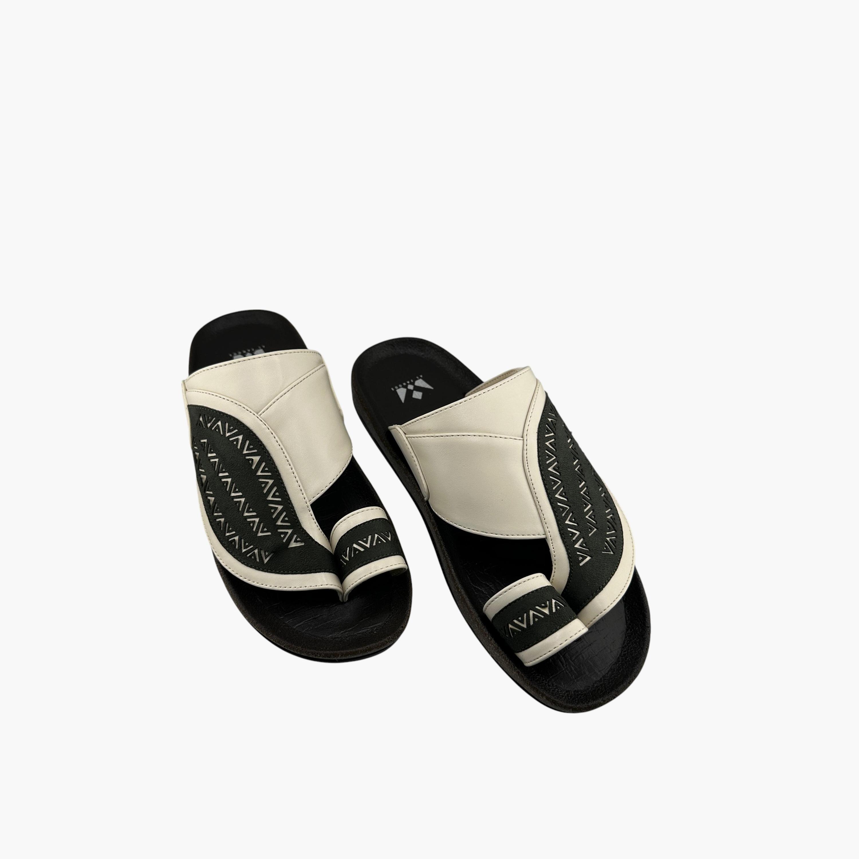 Al Fanoos Men's Slip-On Desert Bliss Arabic Sandals | MK-KU04-men-shoes-sandals-image-4