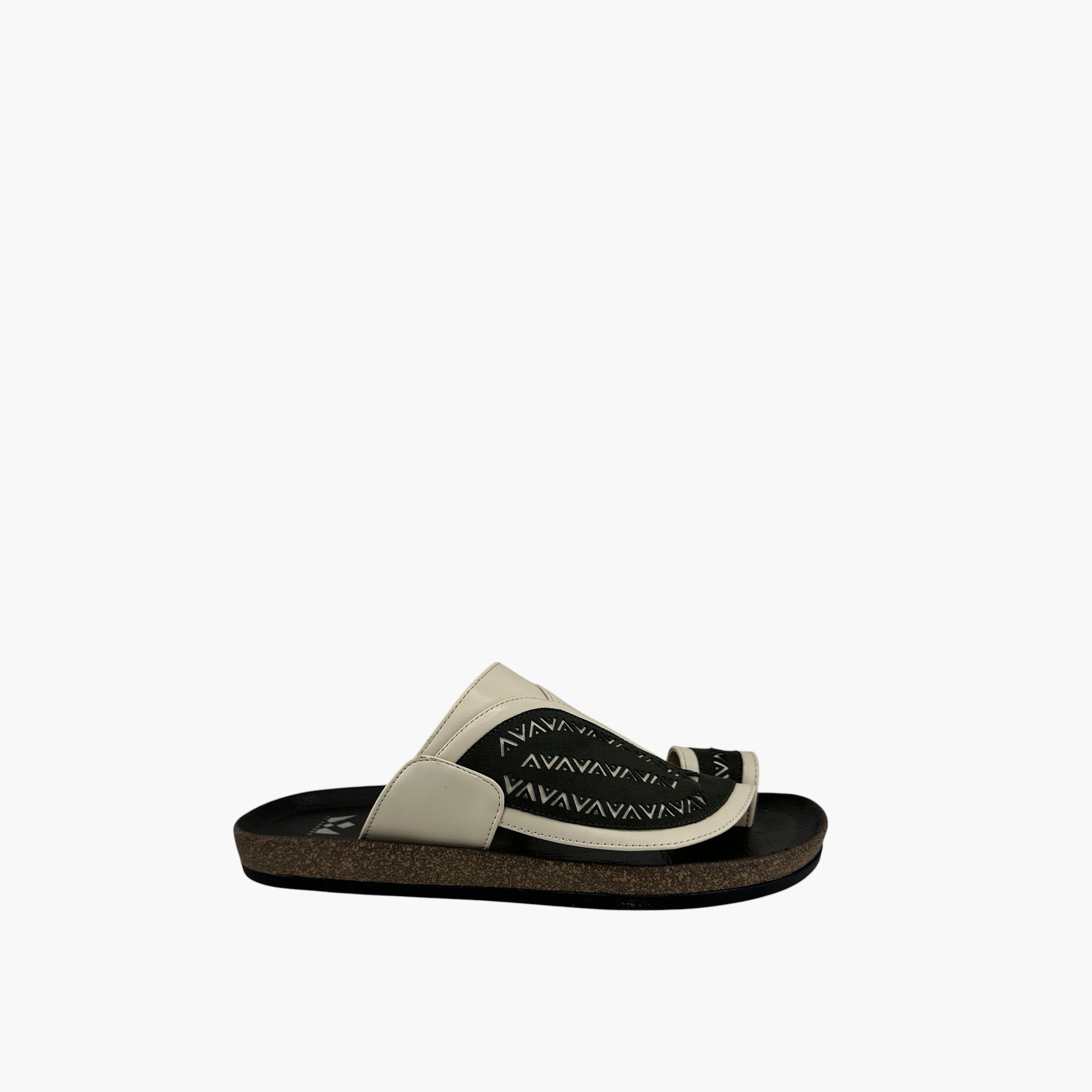 Al Fanoos Men's Slip-On Desert Bliss Arabic Sandals | MK-KU04-men-shoes-sandals-image-5