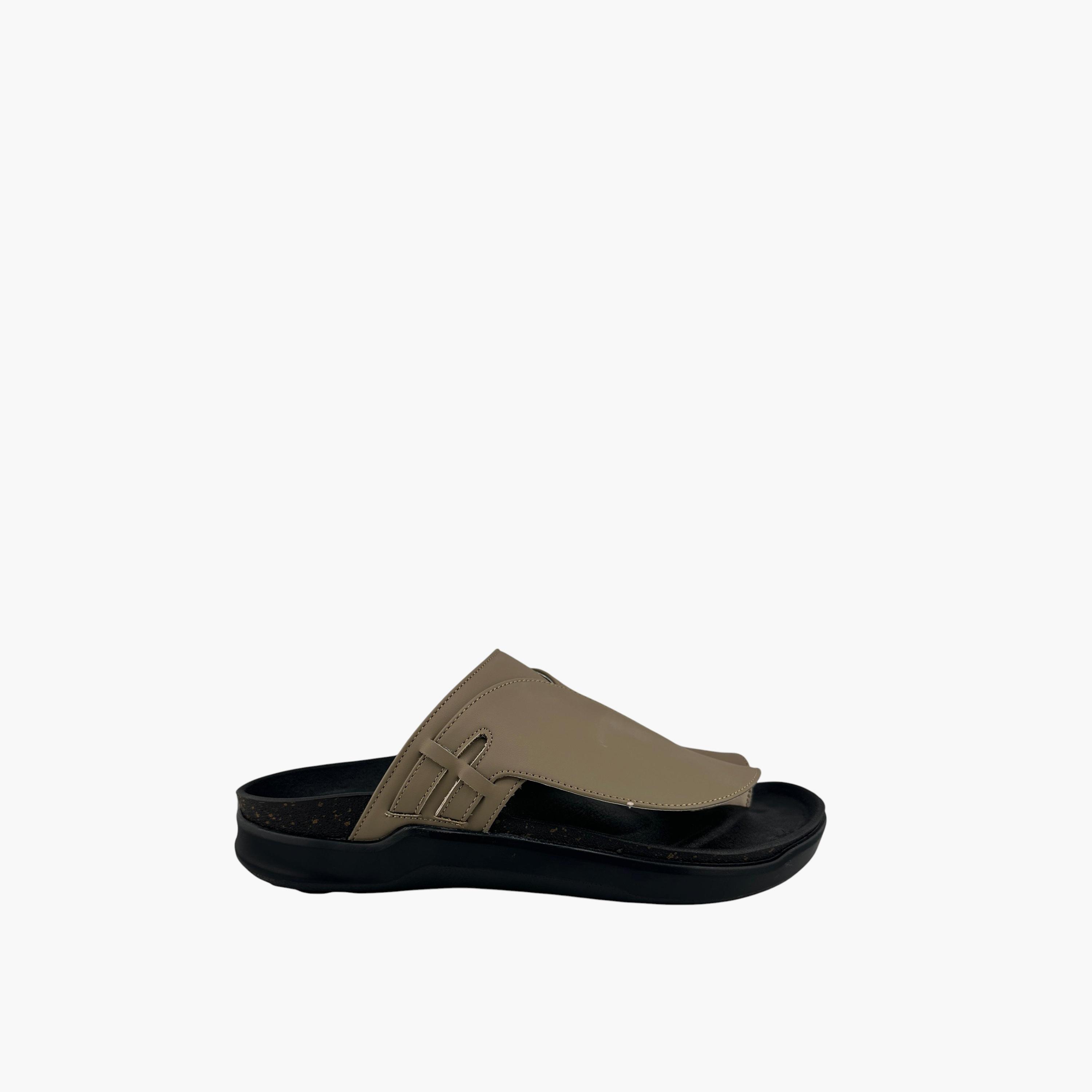 الفانوس- صندل تصميم عربي سهل الارتداء للرجال | MKCF-65-men-shoes-sandals-image-3
