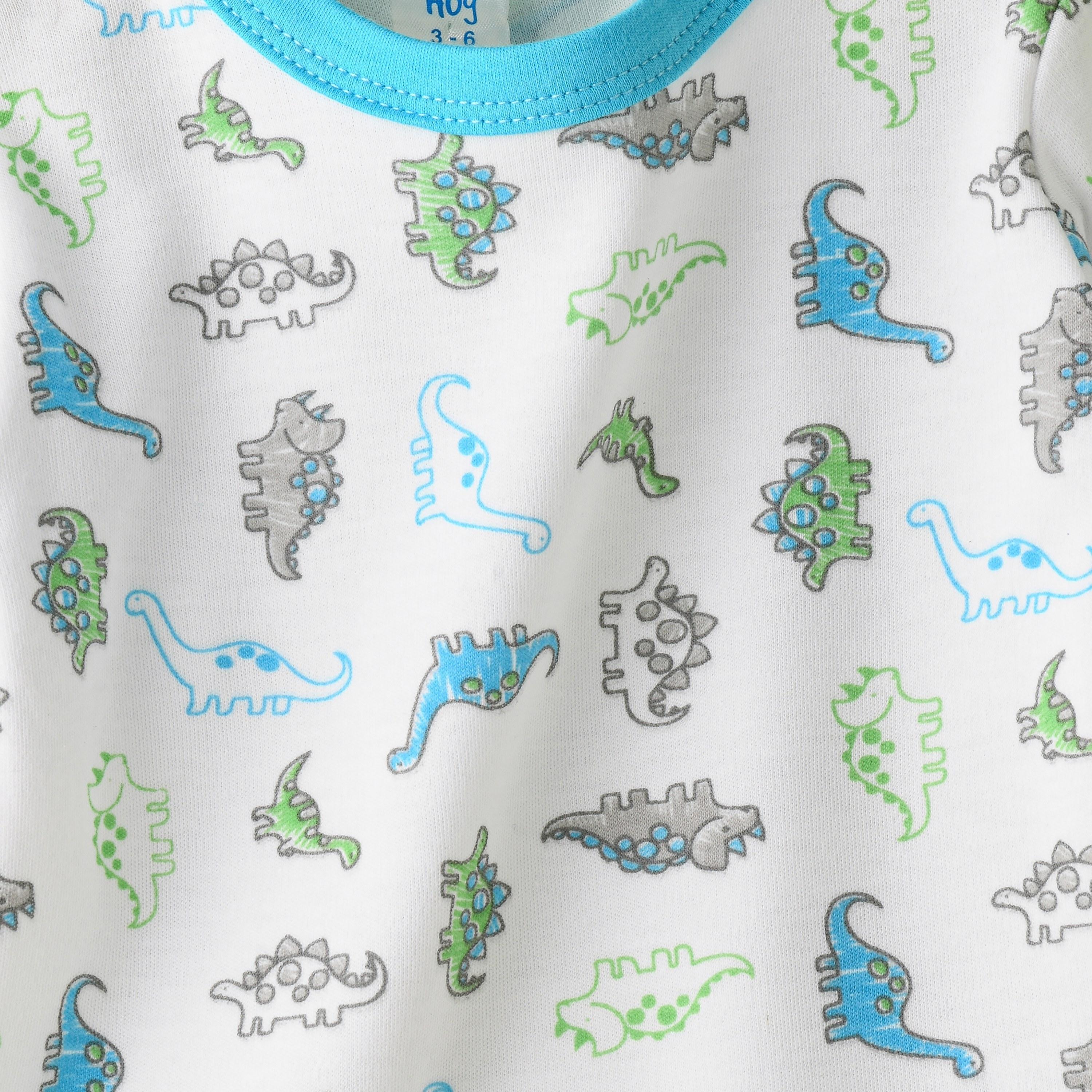 UniqKidz Dinosaur Printed Long Sleeves T-Shirt with Joggers-baby-boys-clothing-setsandcoords-image-3