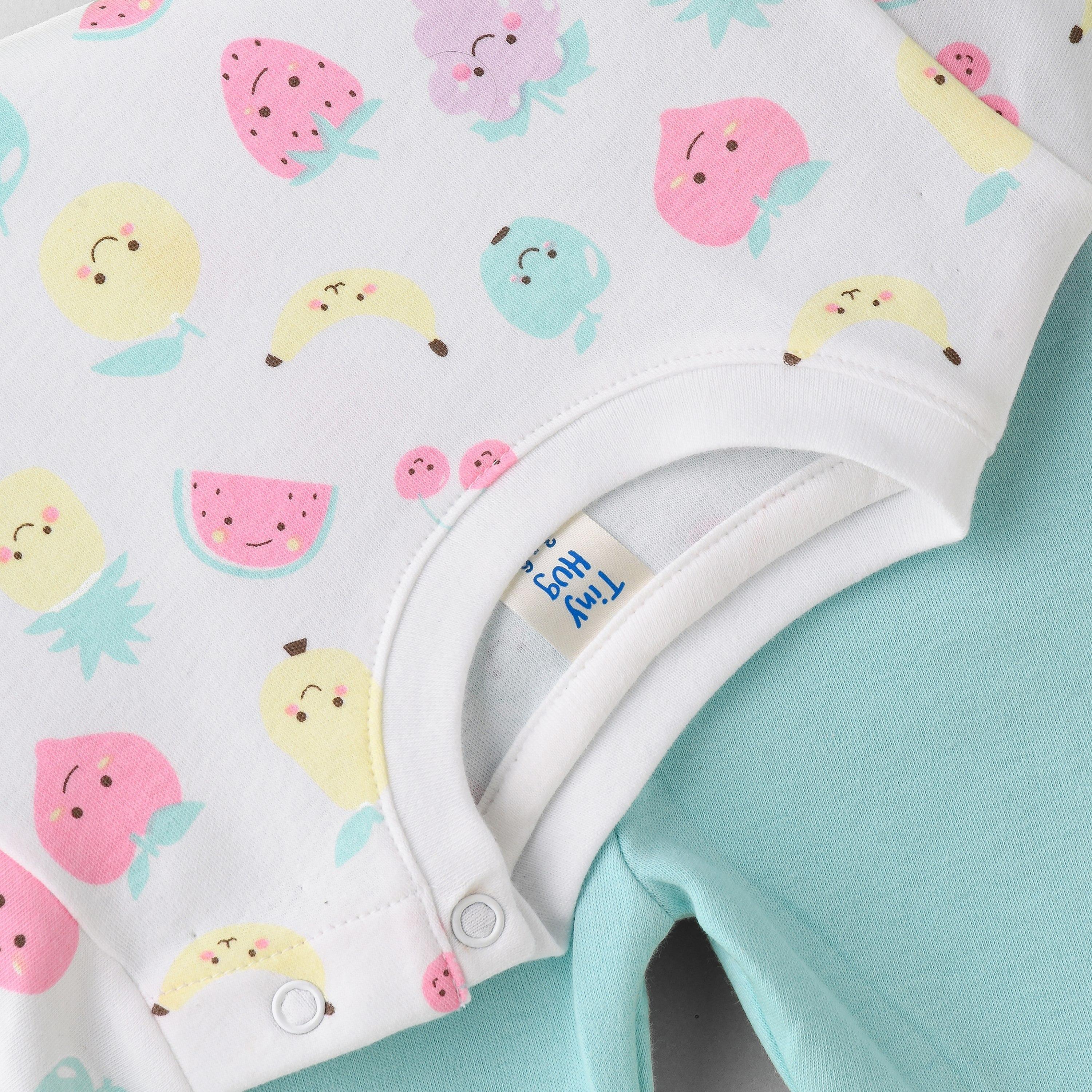 UniqKidz Fruit Printed Short Sleeves Tunic with Leggings-baby-girls-clothing-setsandcoords-image-4