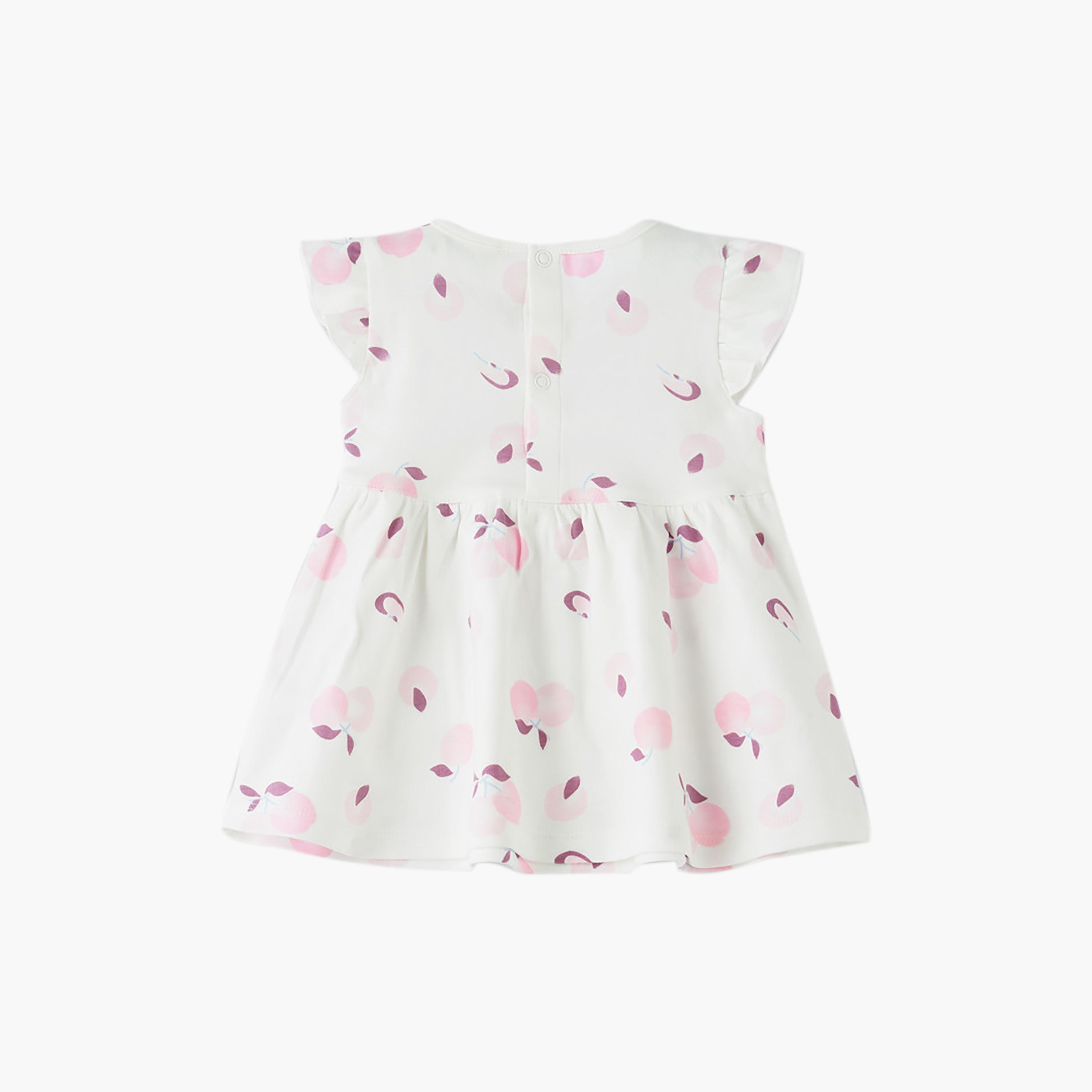 UniqKidz Sleeveless Printed Cotton Dress-baby-girls-clothing-dressesandjumpsuits-image-2
