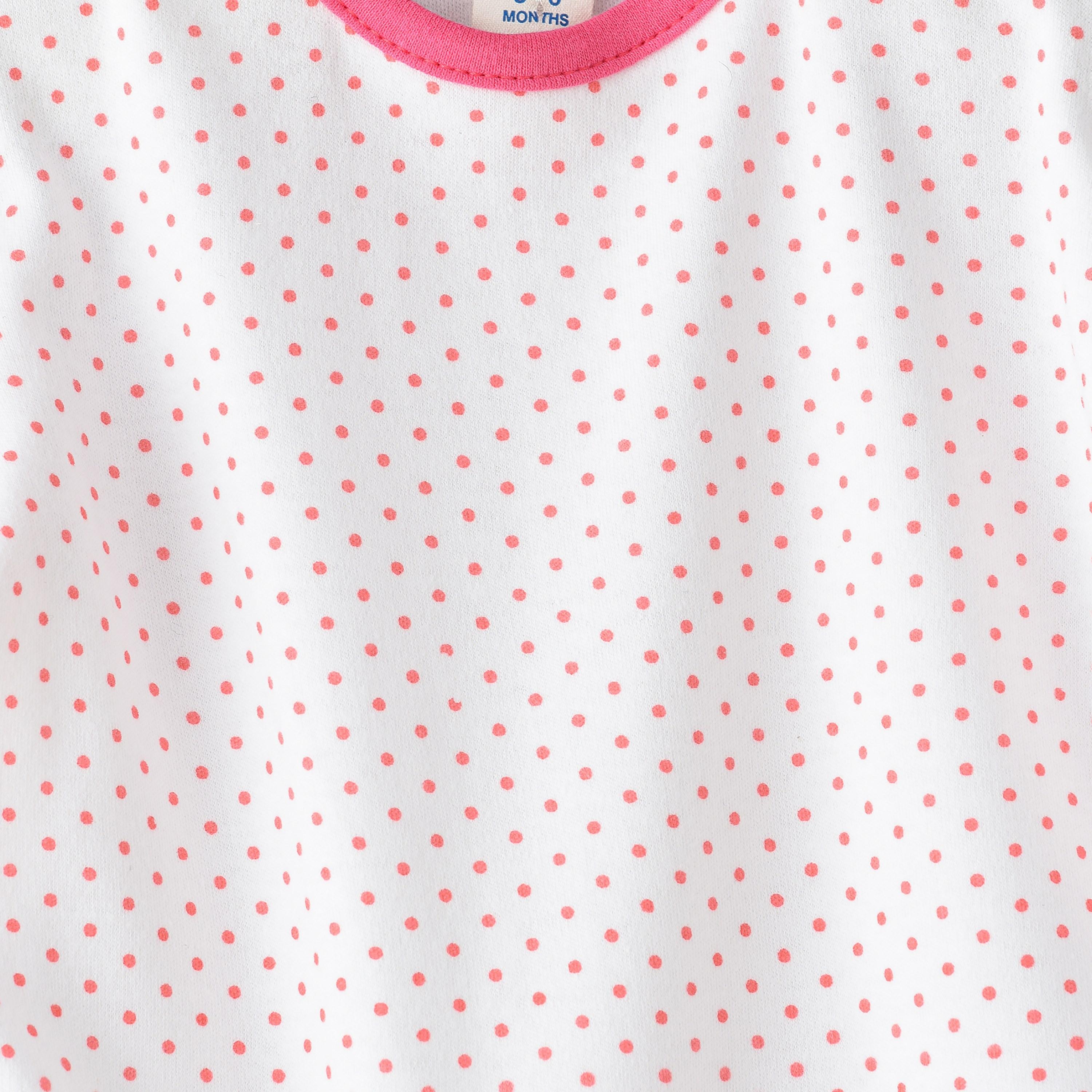مجموعة ملابس للفتيات حديثي الولادة من يونيك كيدز-baby-girls-clothing-nightwear-pyjamasets-image-2