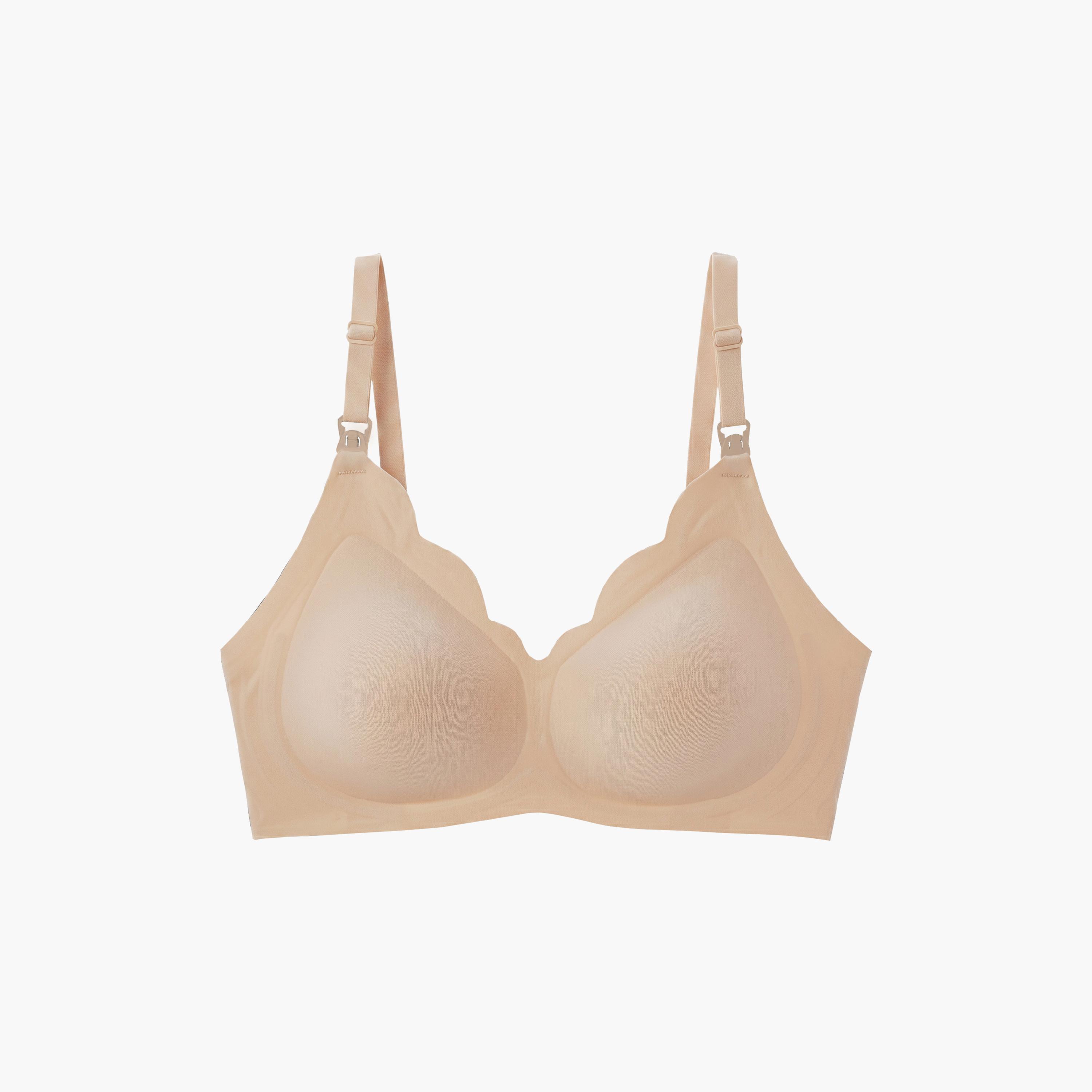 حمالة صدر للرضاعة بدون أسلاك وبدون خياطة وملمس ناعم من مون-women-clothing-maternity-lingerie-bras-image-1