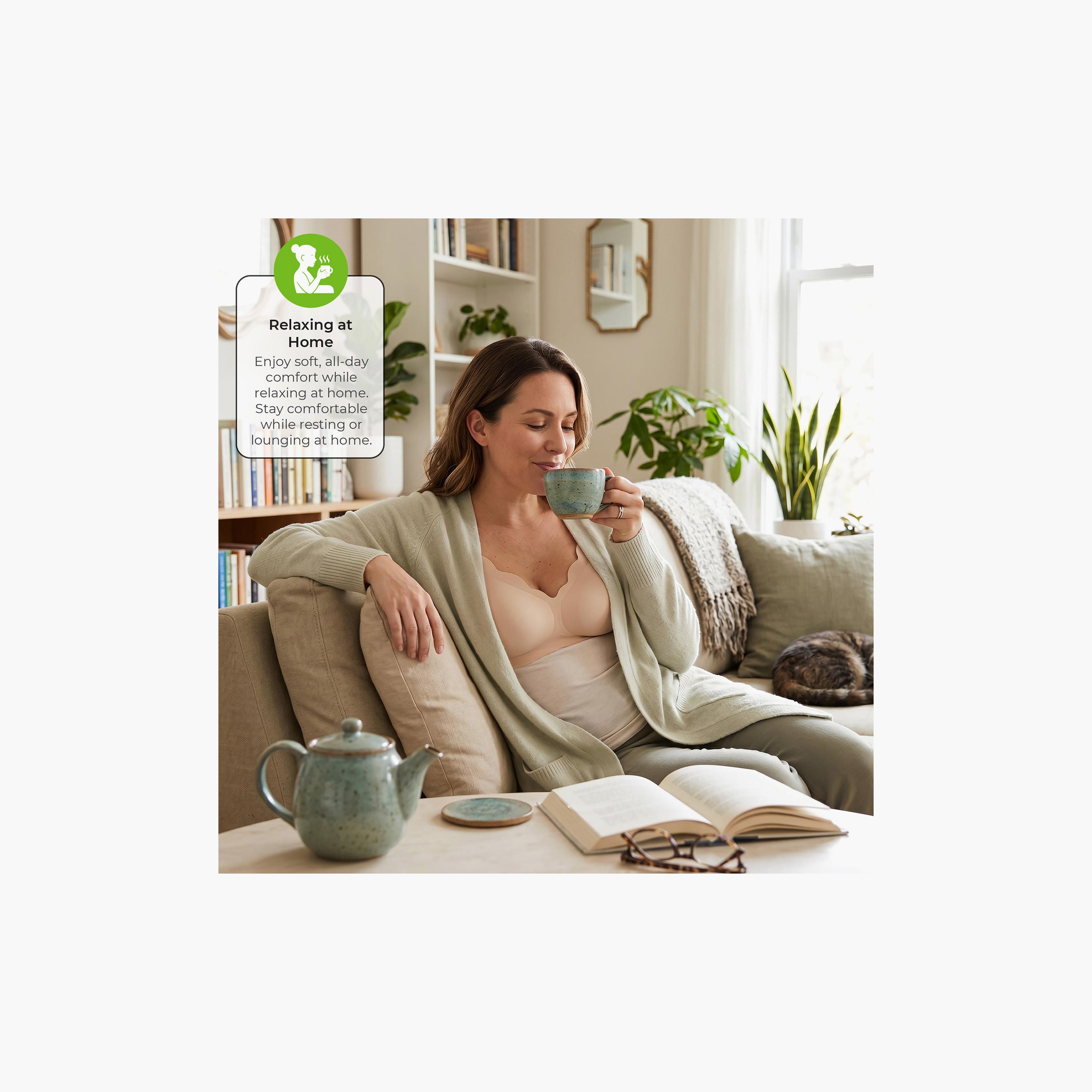 حمالة صدر للرضاعة بدون أسلاك وبدون خياطة وملمس ناعم من مون-women-clothing-maternity-lingerie-bras-image-5